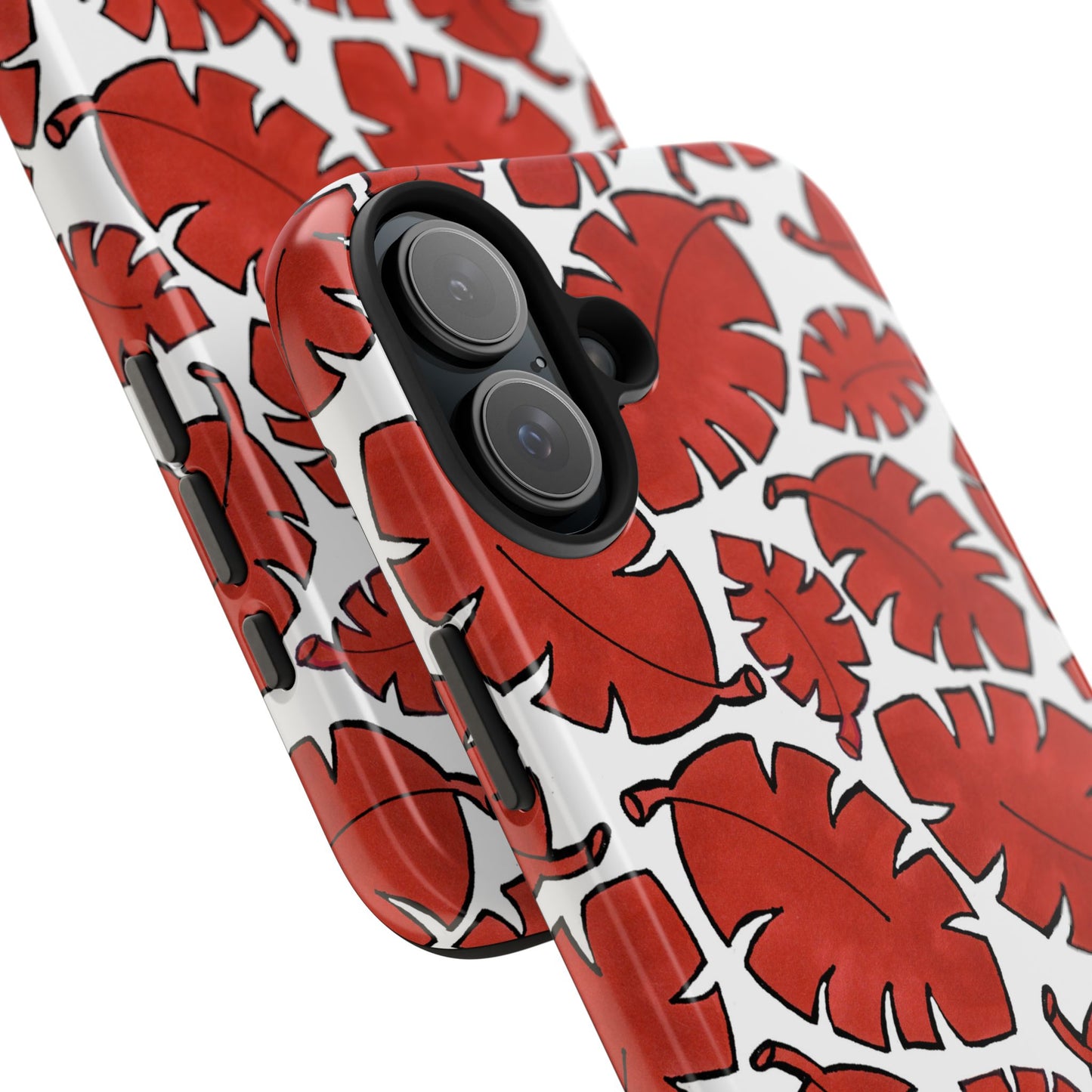 Red Bananas White Phone Case