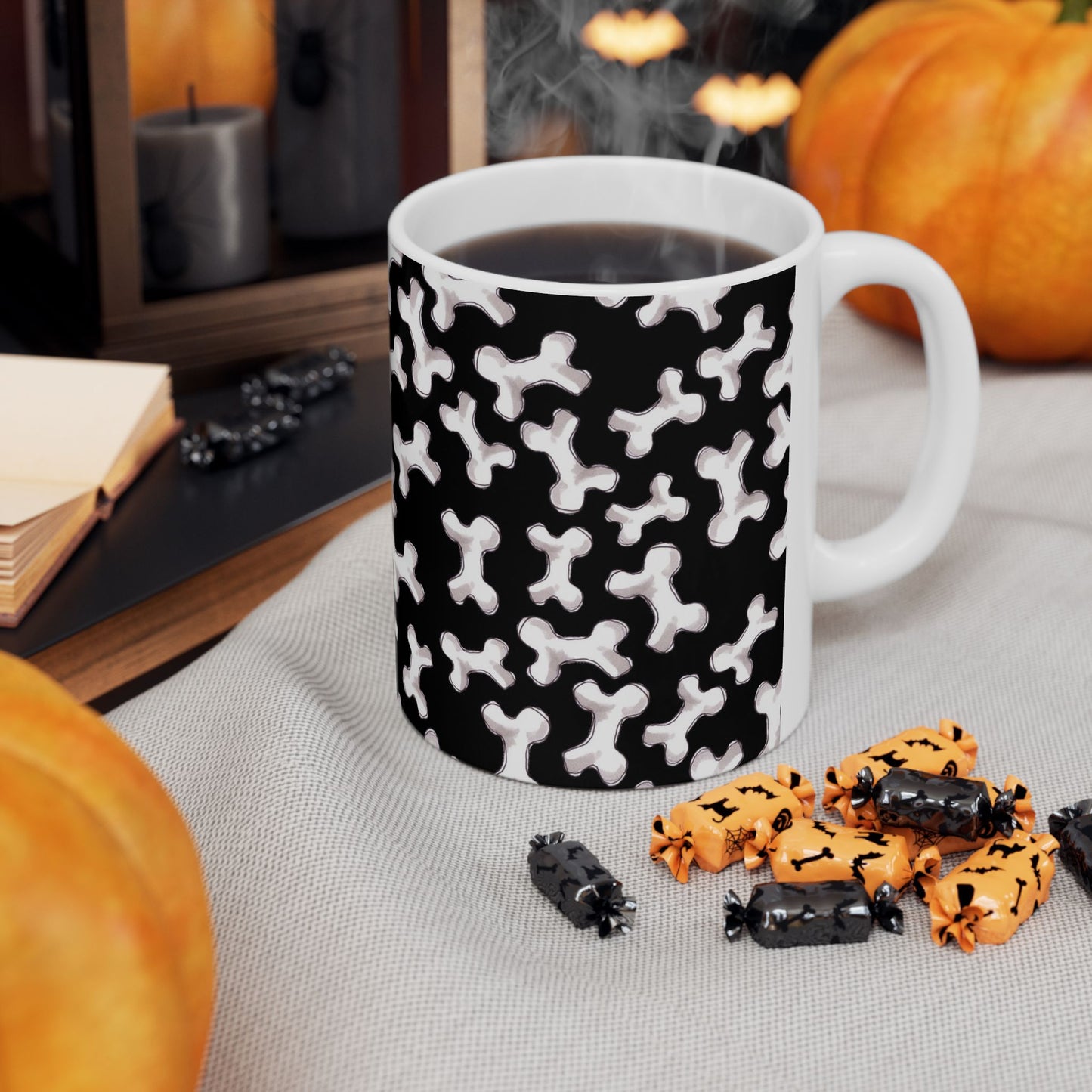 Bones a Lot Black Cup