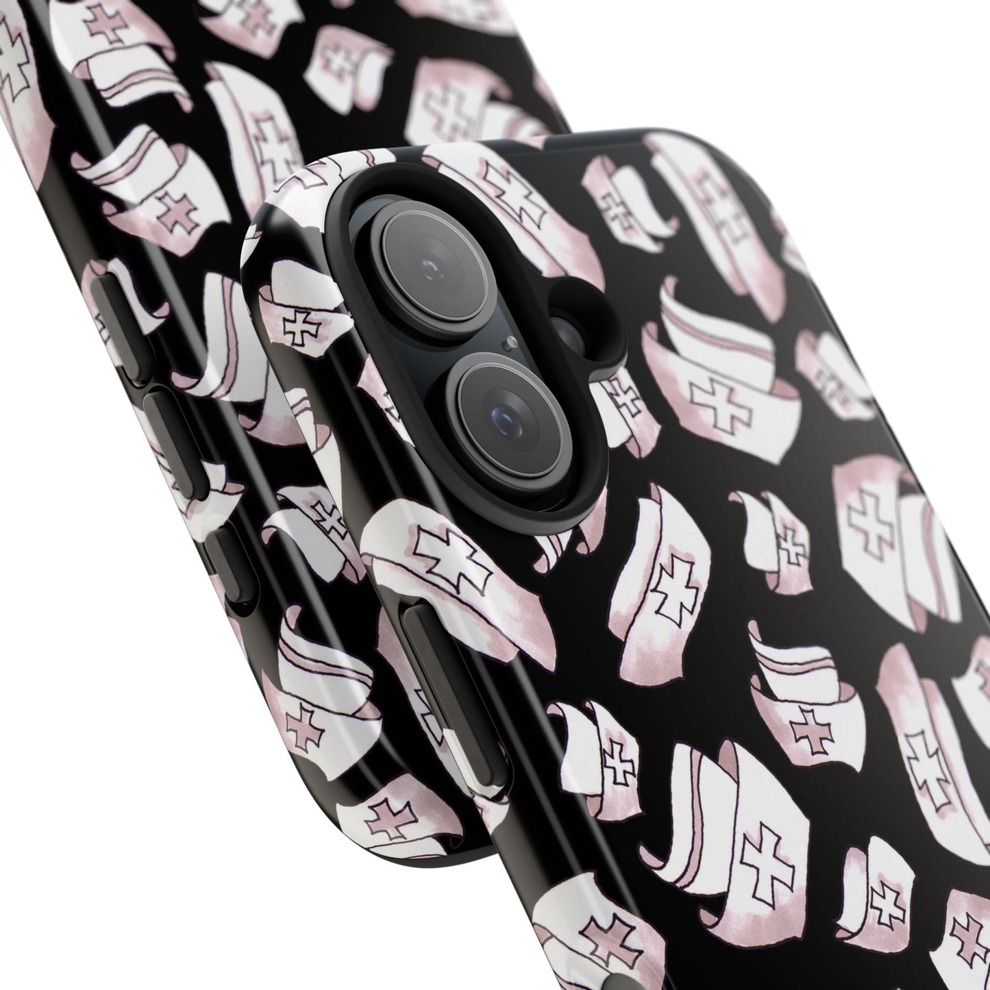 Happy Hats Black Phone Case