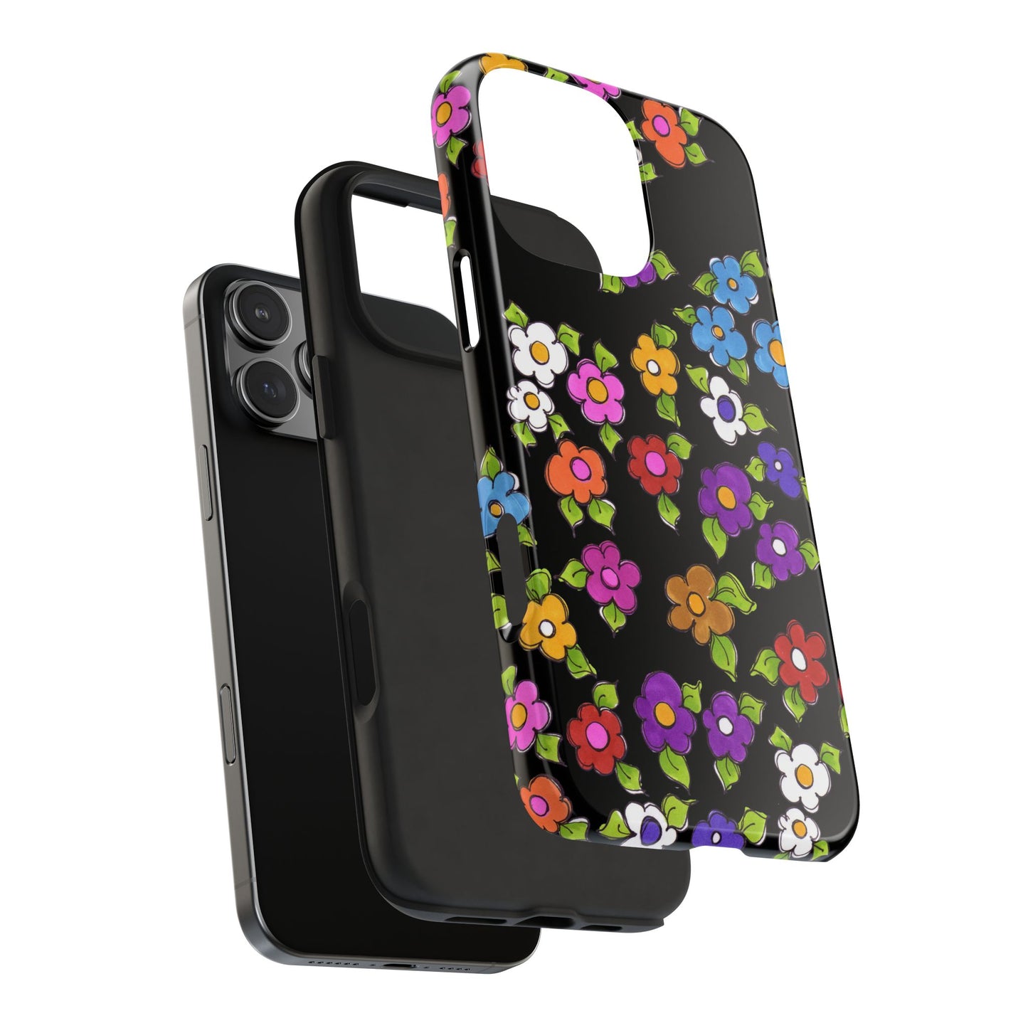 Fancy Dog Daisies Phone Case