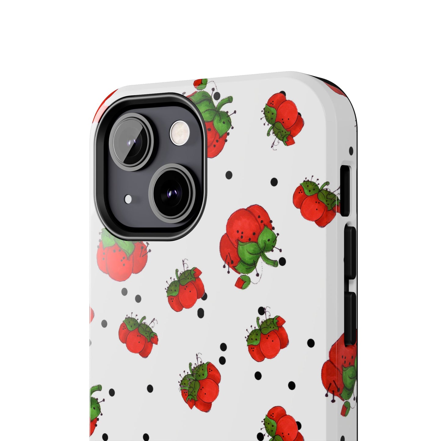Pin Dots White Phone Case