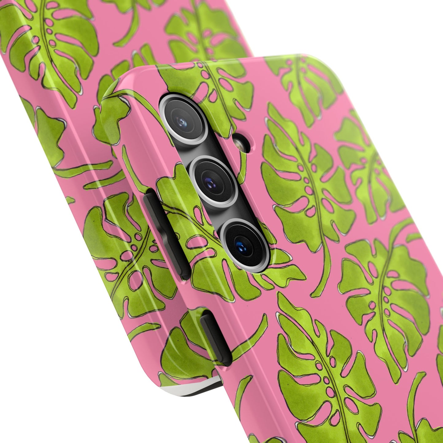 Big Leaf Pink Phone Case