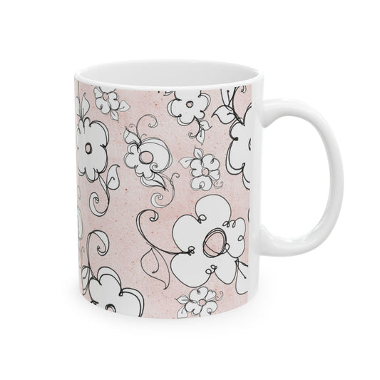 Lady Flowers Paris Pink Cup