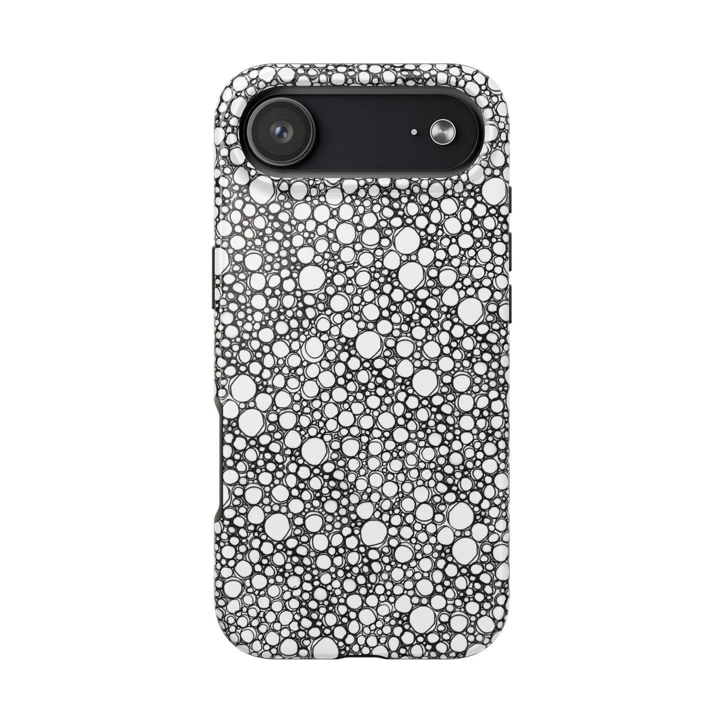 Air Bubbles Black Phone Case