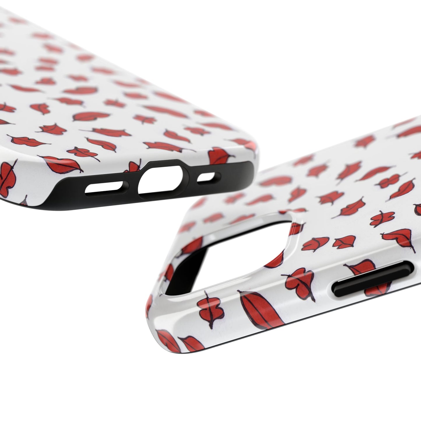 Autumn Lips White Phone Case