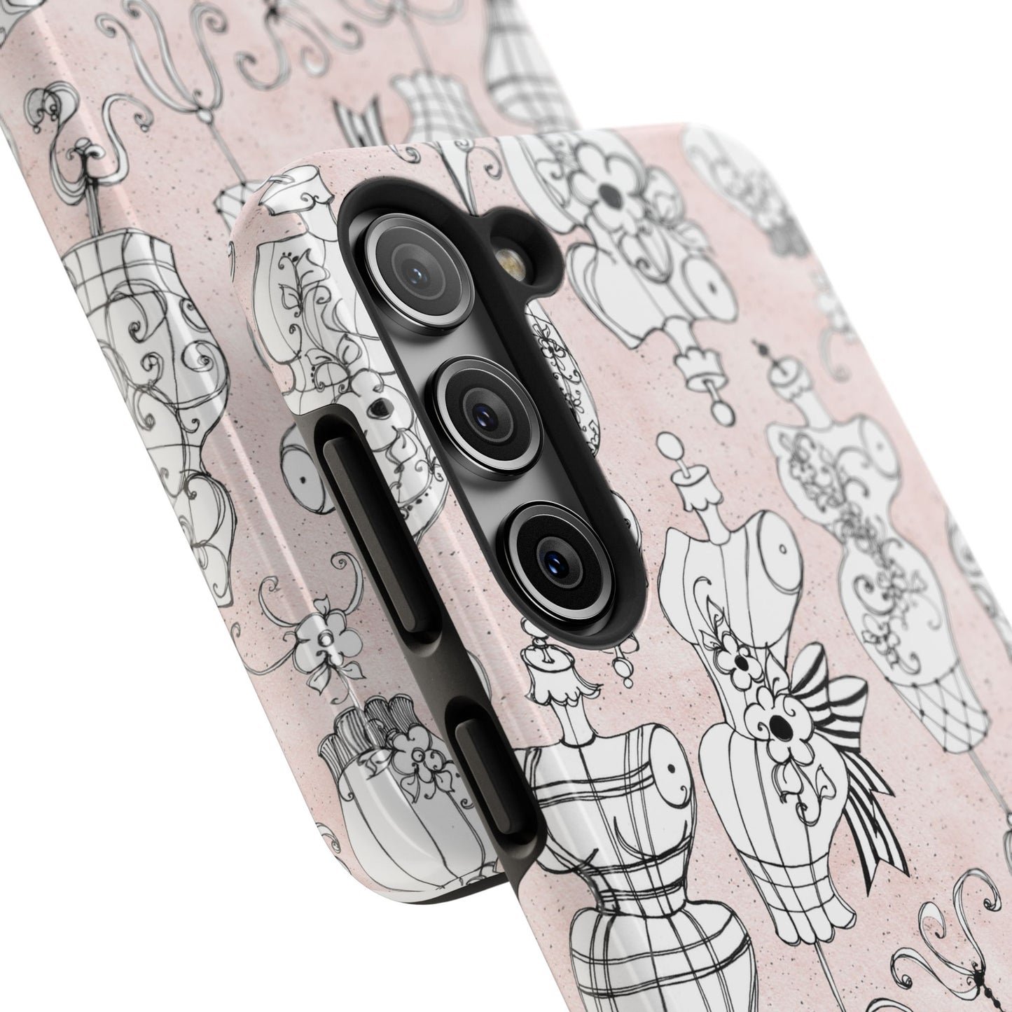 Mannequineque Silver Phone Case