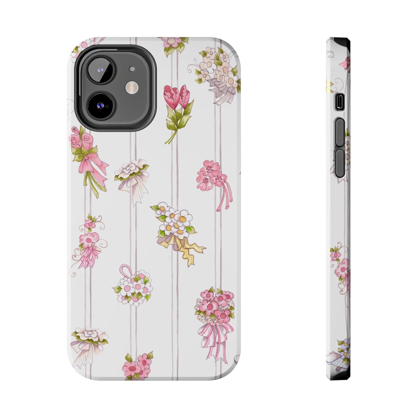 Bouquet Stripe Phone Case