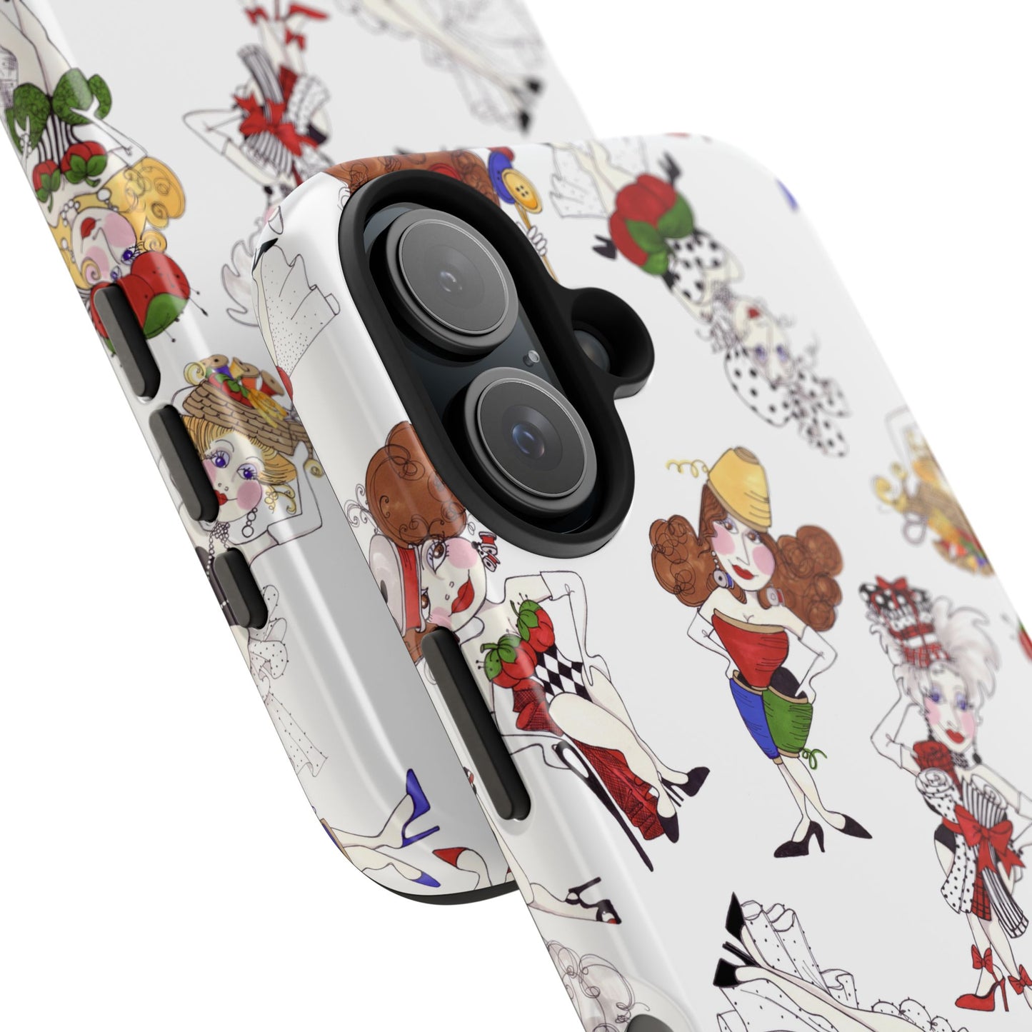 Sew Tossed White Phone Case