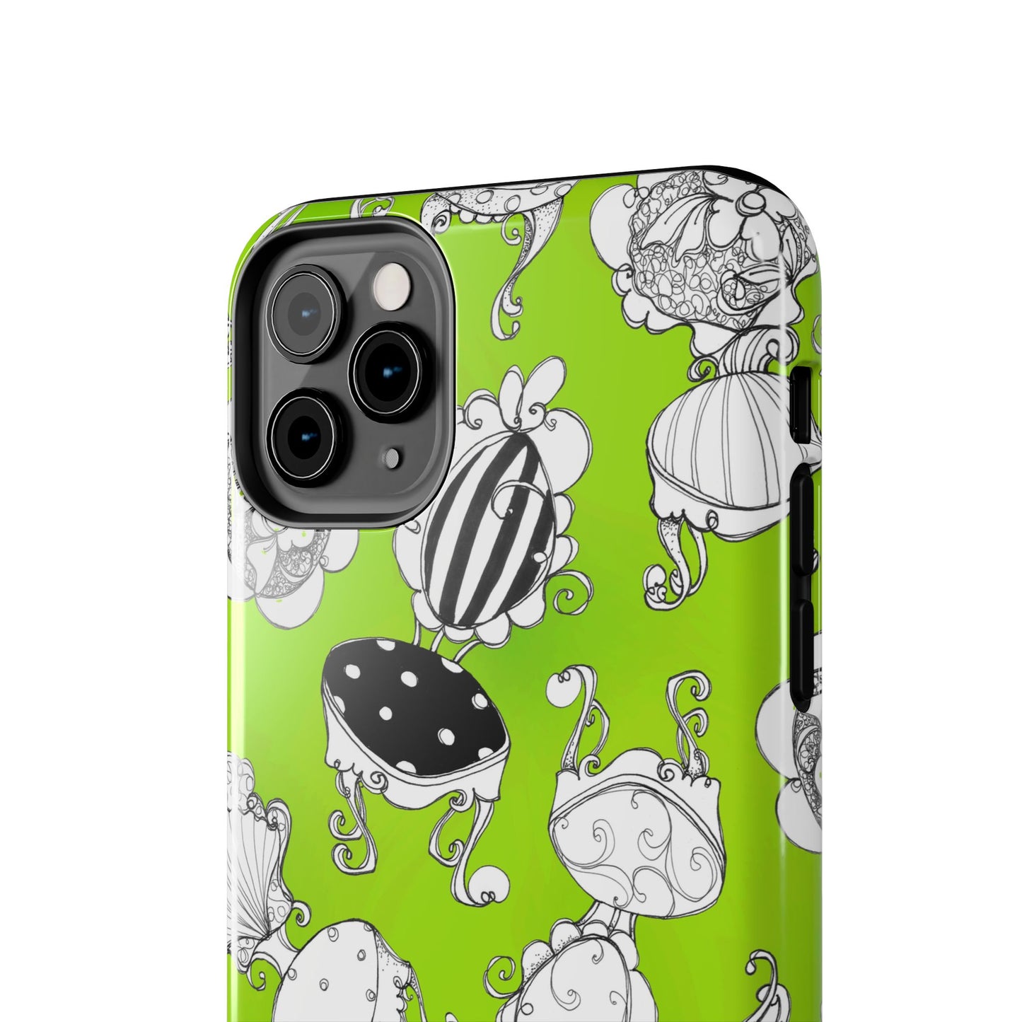Bistro Chairs Lime Phone Case