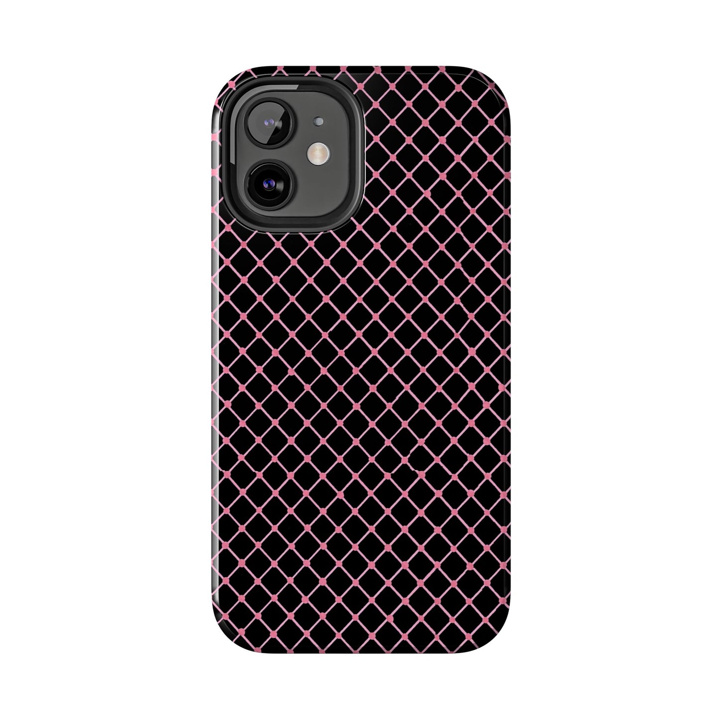Cyclone Fence Black / Pink Phone Case