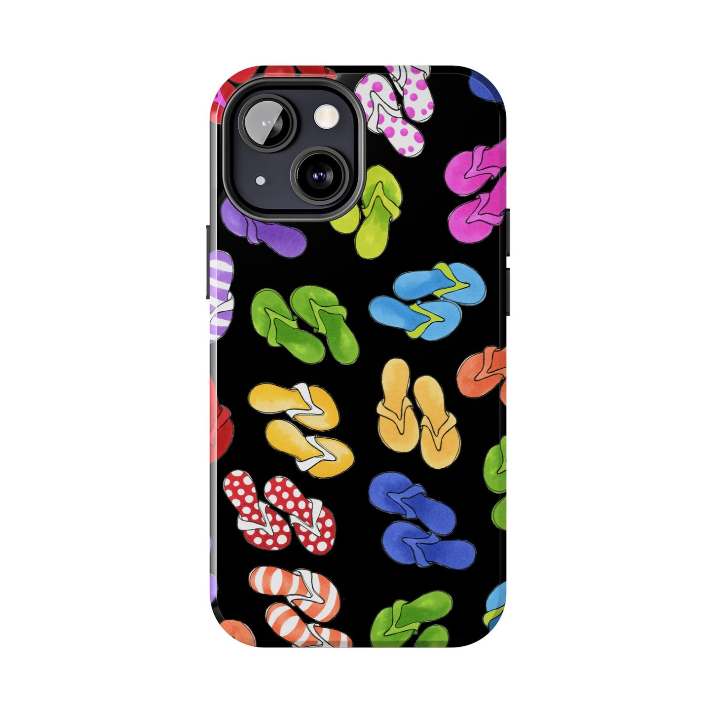 Fun Flops Black Phone Case