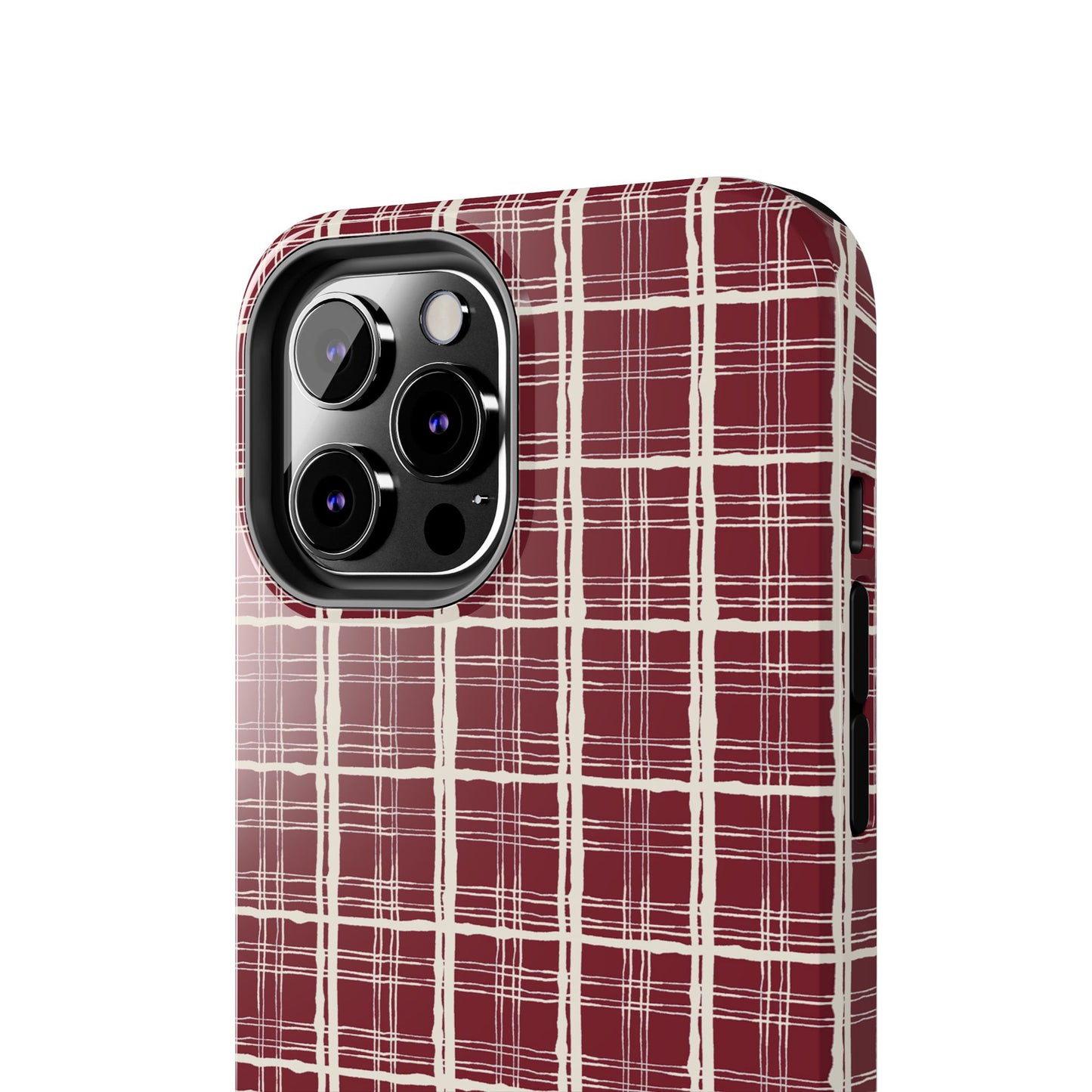 Red Plaid Phone Case