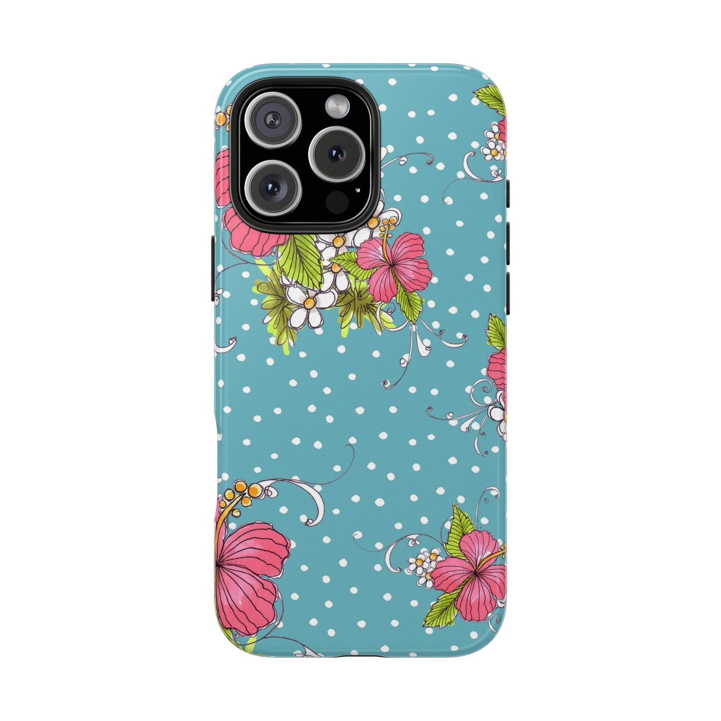 Lady Luau Turquoise Phone Case