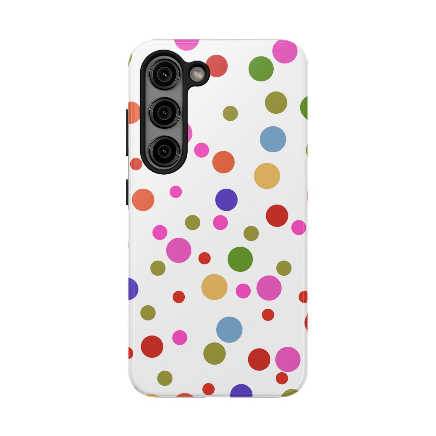 Dot Assortment White Phone Case