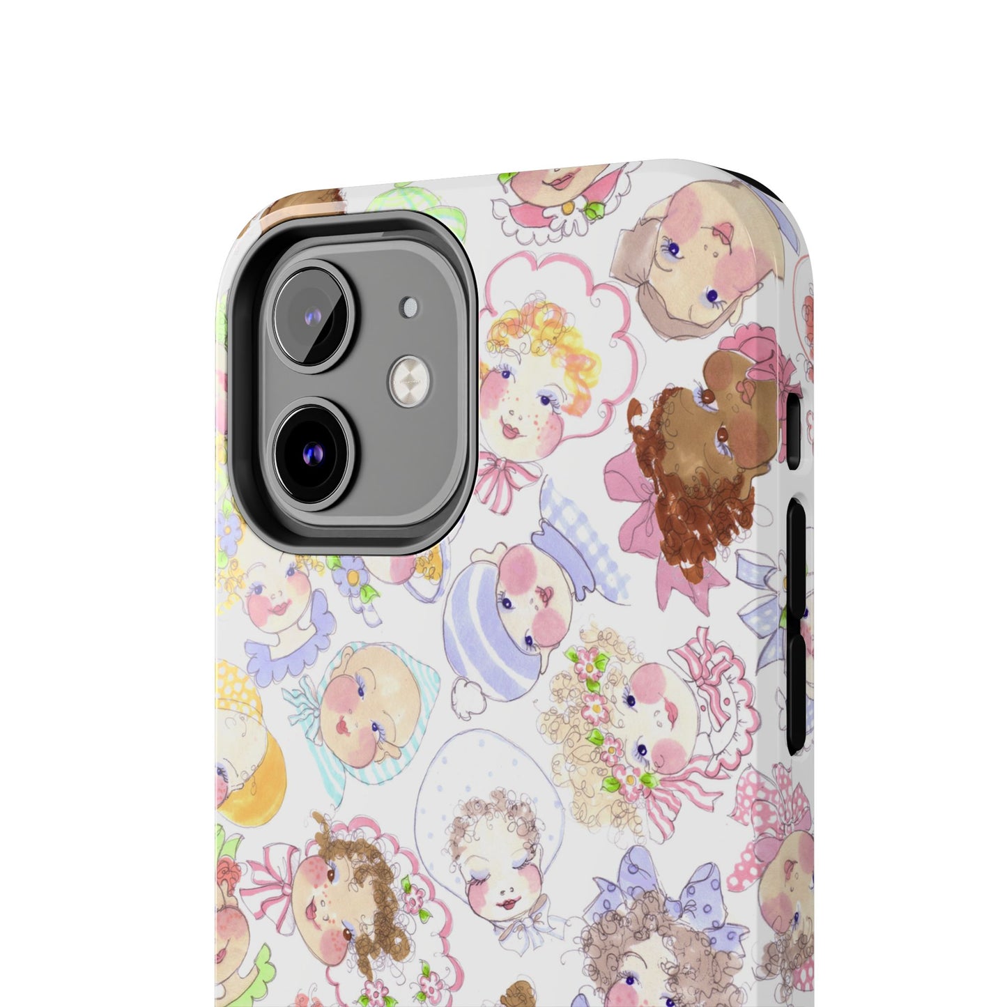 Baby Face Fling White Phone Case