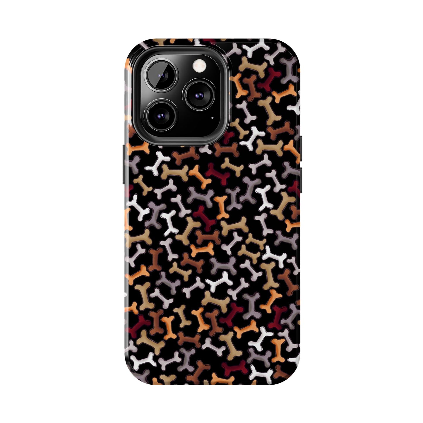 Dog Bones Black Phone Case