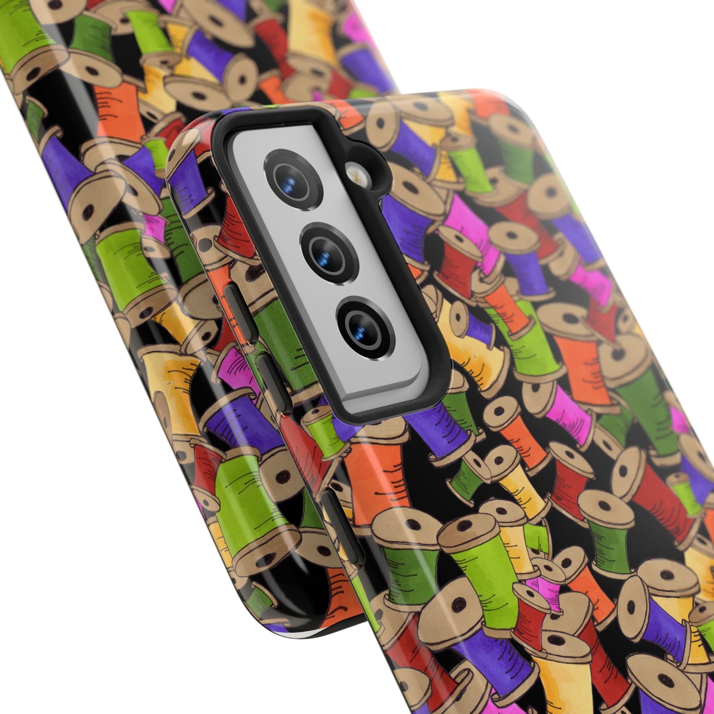 Spoolopoly Black Phone Case