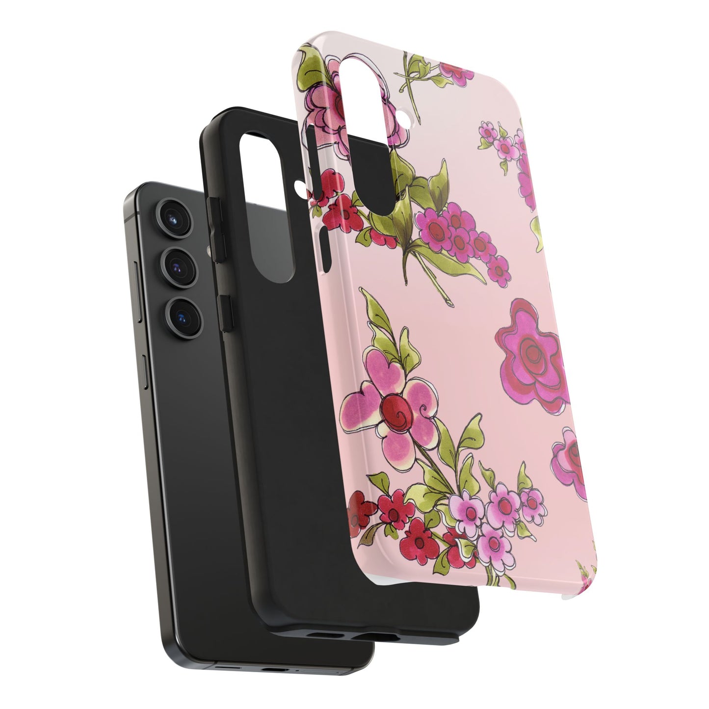 Jumbo Floral Pink Phone Case