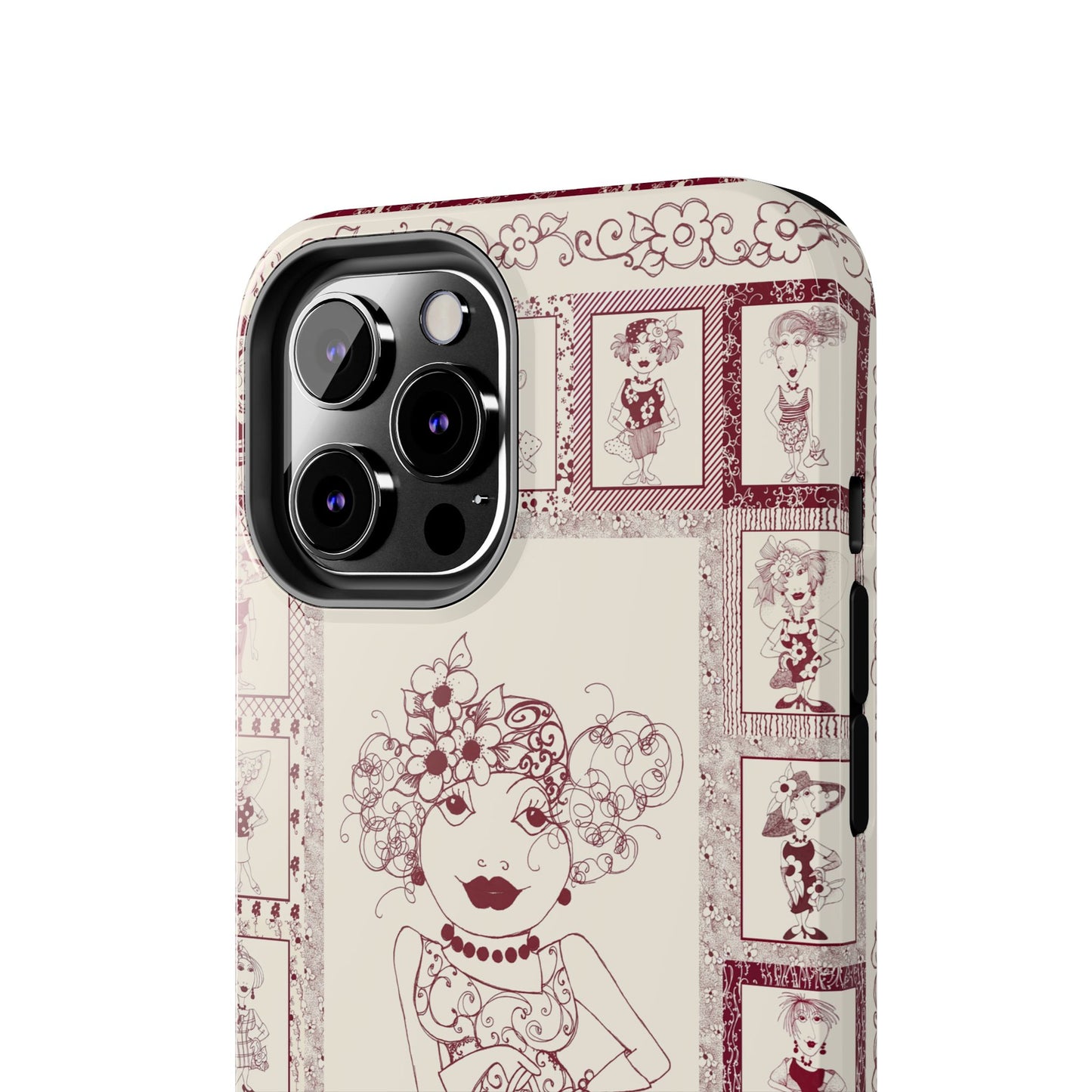 Redheads Portrait Phone Case