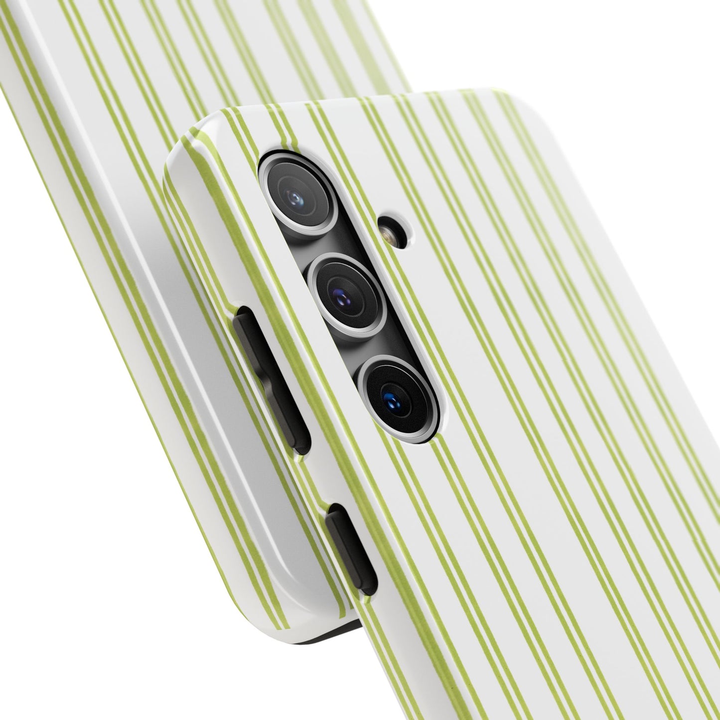 Green Double Stripe Phone Case