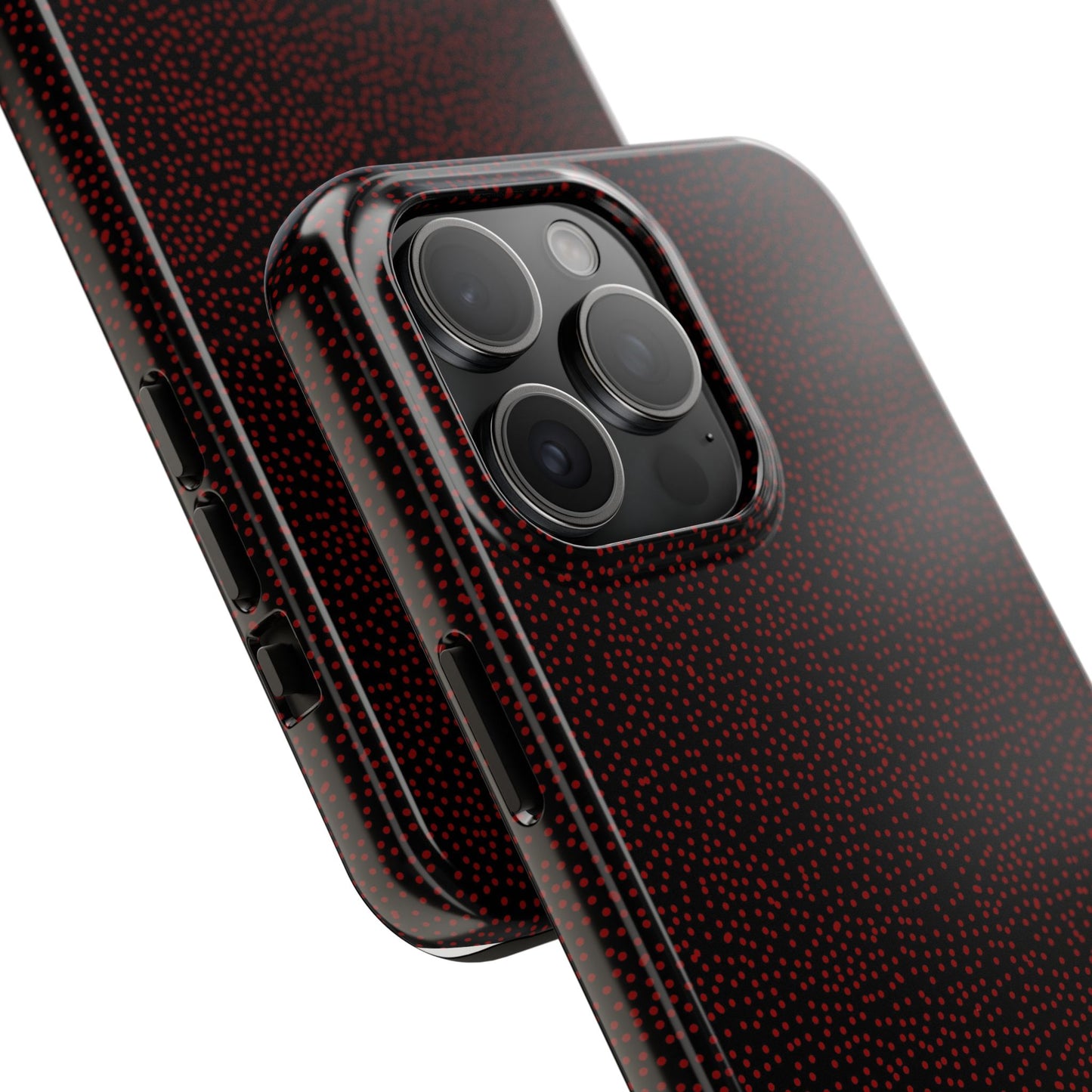 Mini Dot Black / Red Phone Case