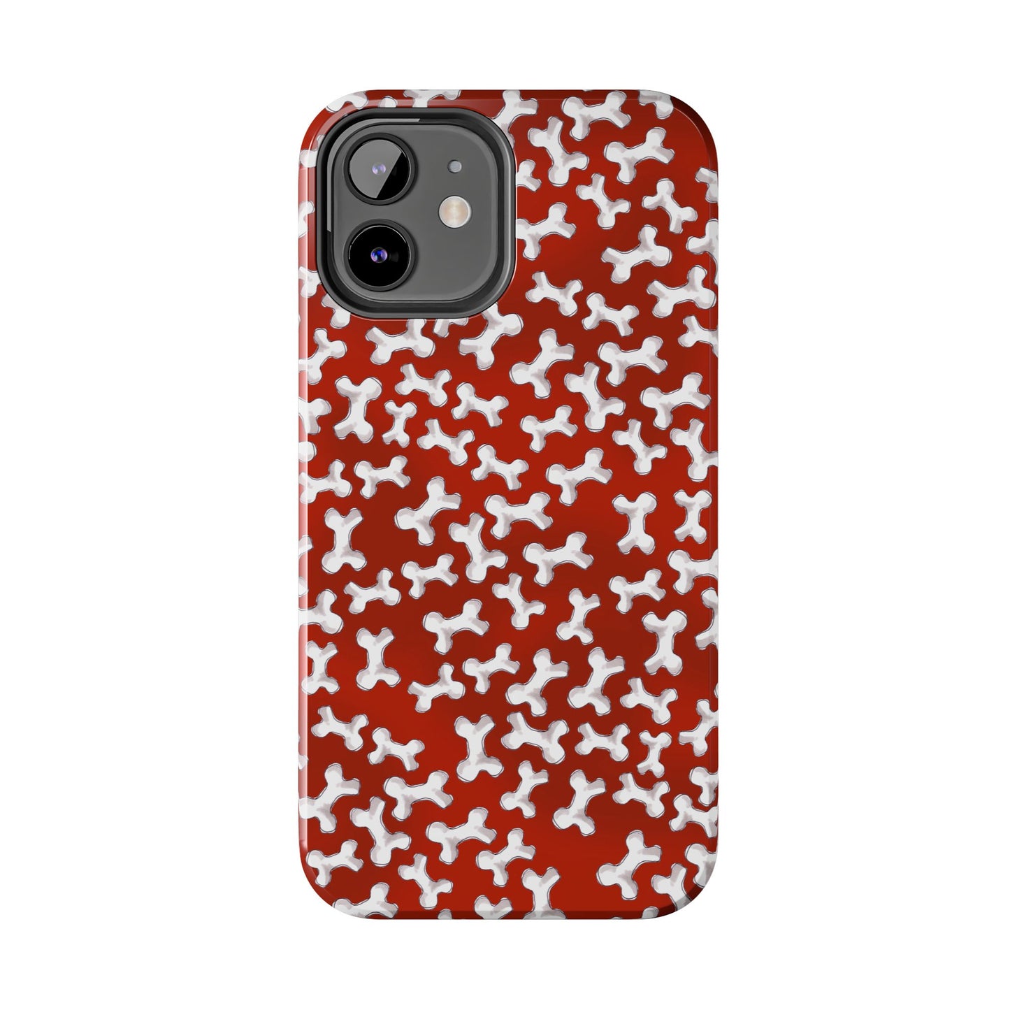 Bones a Lot Red Phone Case