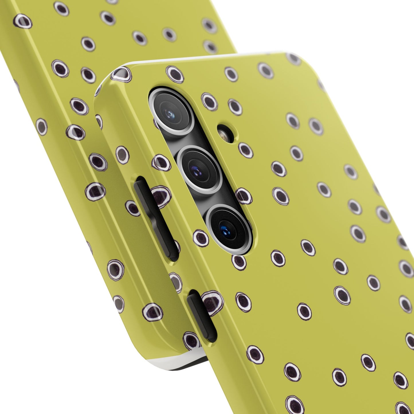 Halo Dots Green Phone Case