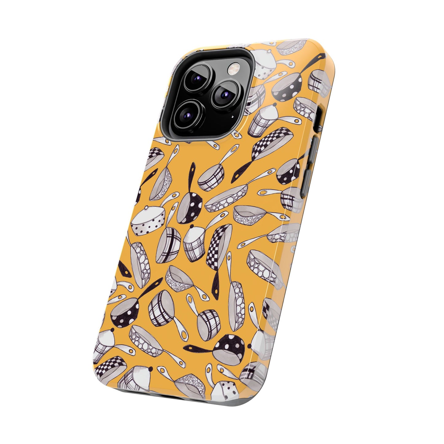 Pots & Pans Flyin' Yellow Phone Case