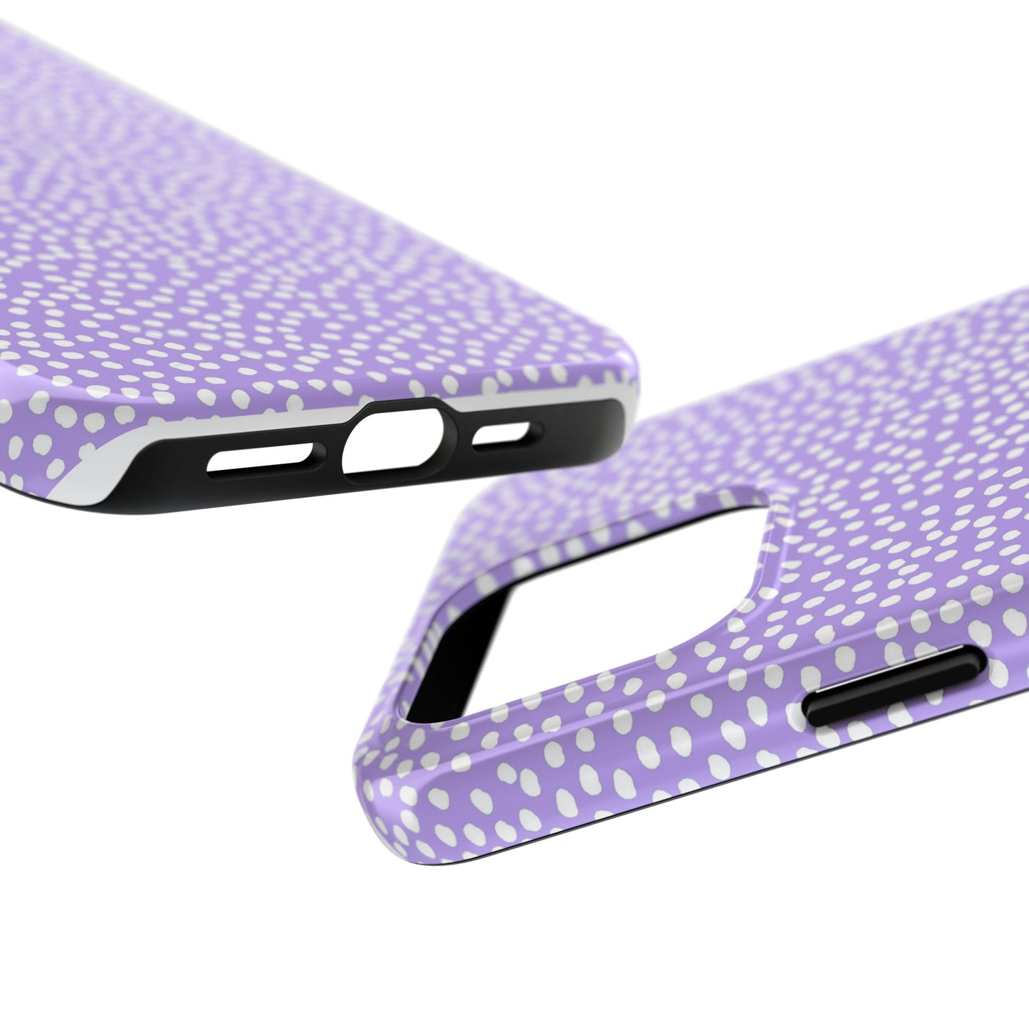 Bitty Dots Lilac / White Phone Case