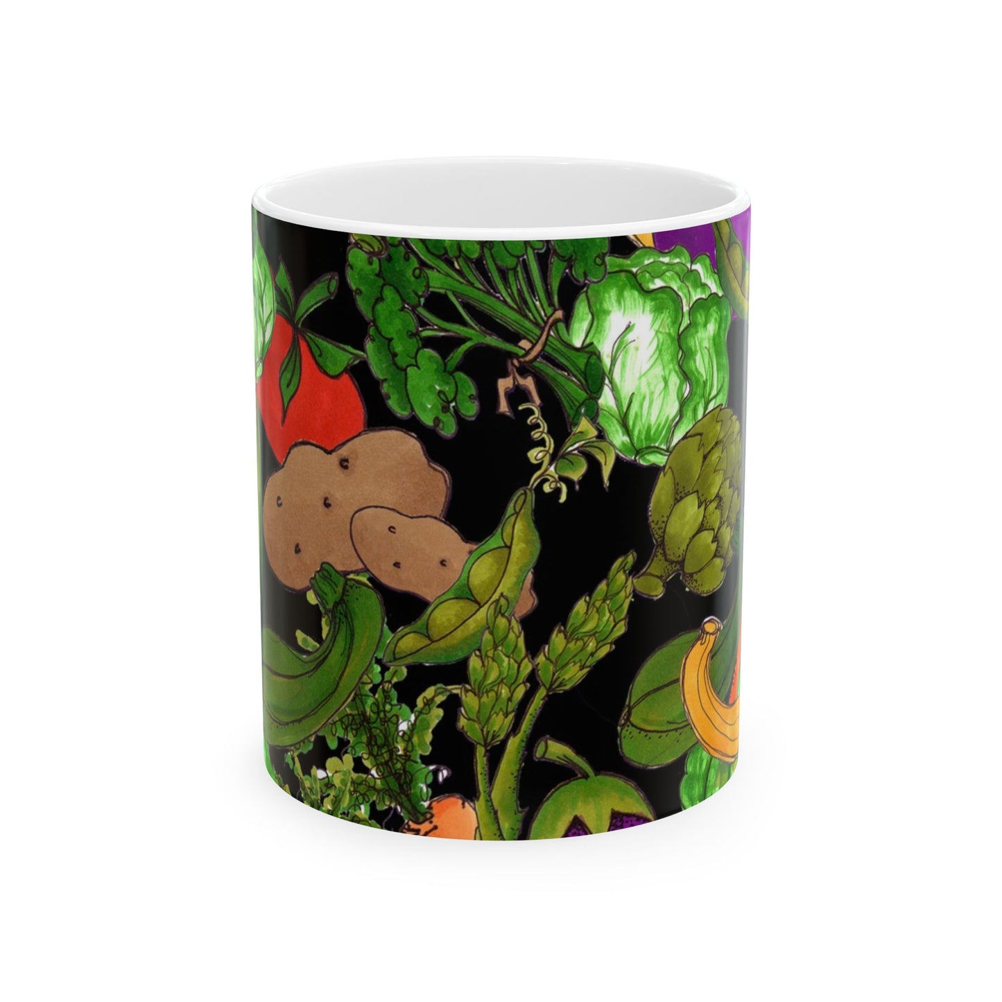 Veggie Jungle Black Cup
