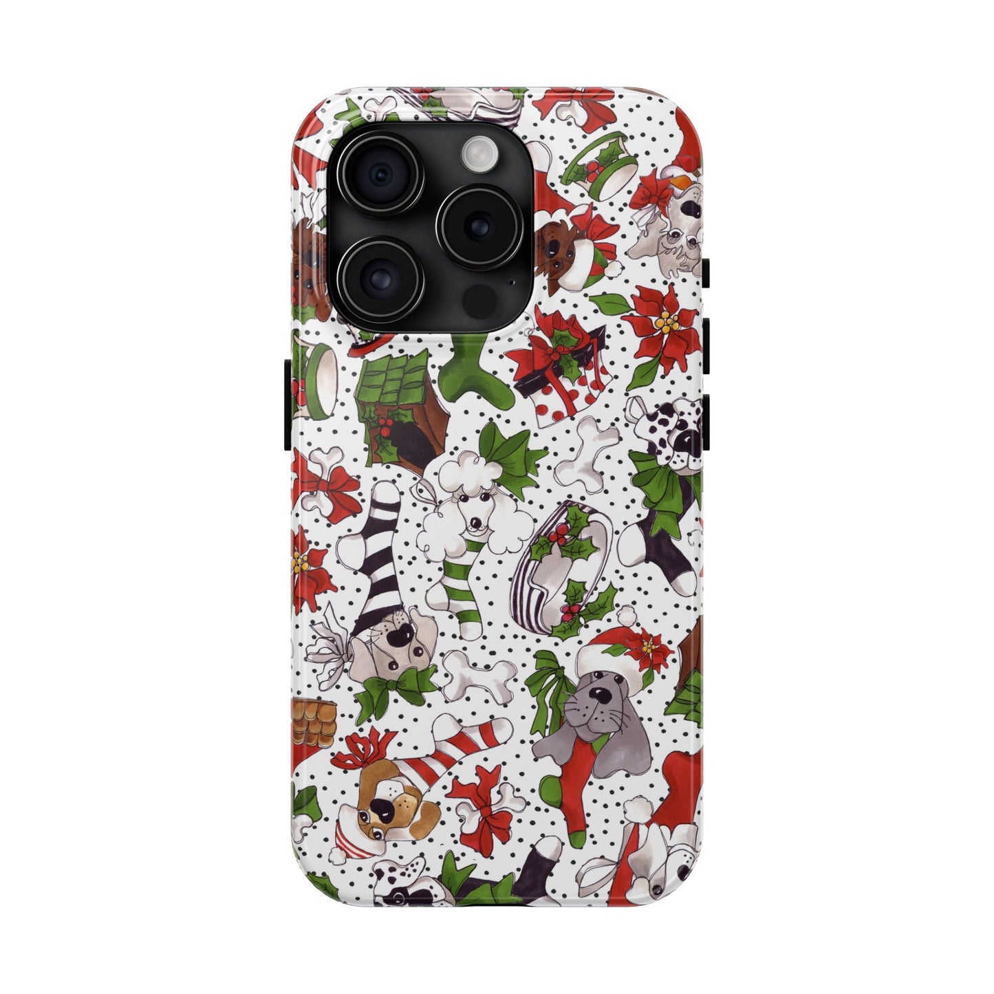 Holiday Fun Toss White Phone Case