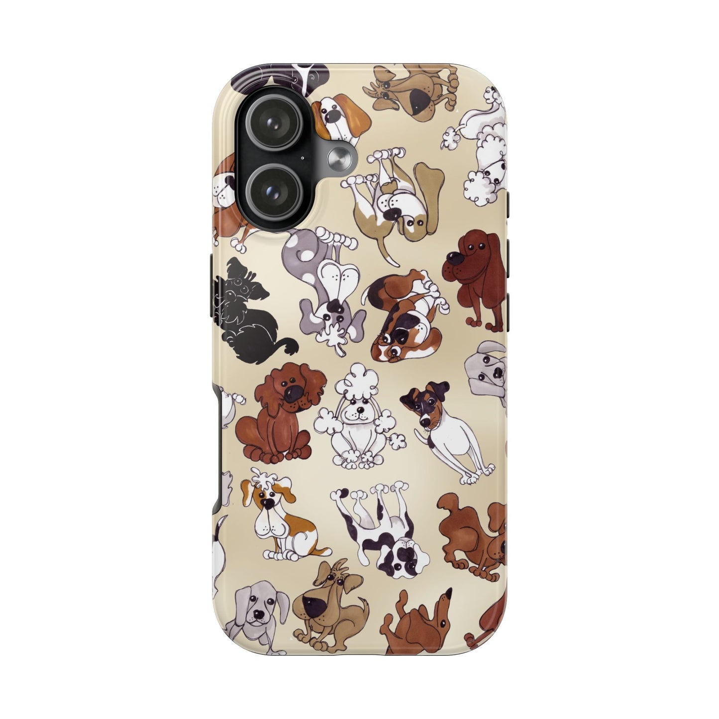 Tossed Doggies Bone Phone Case