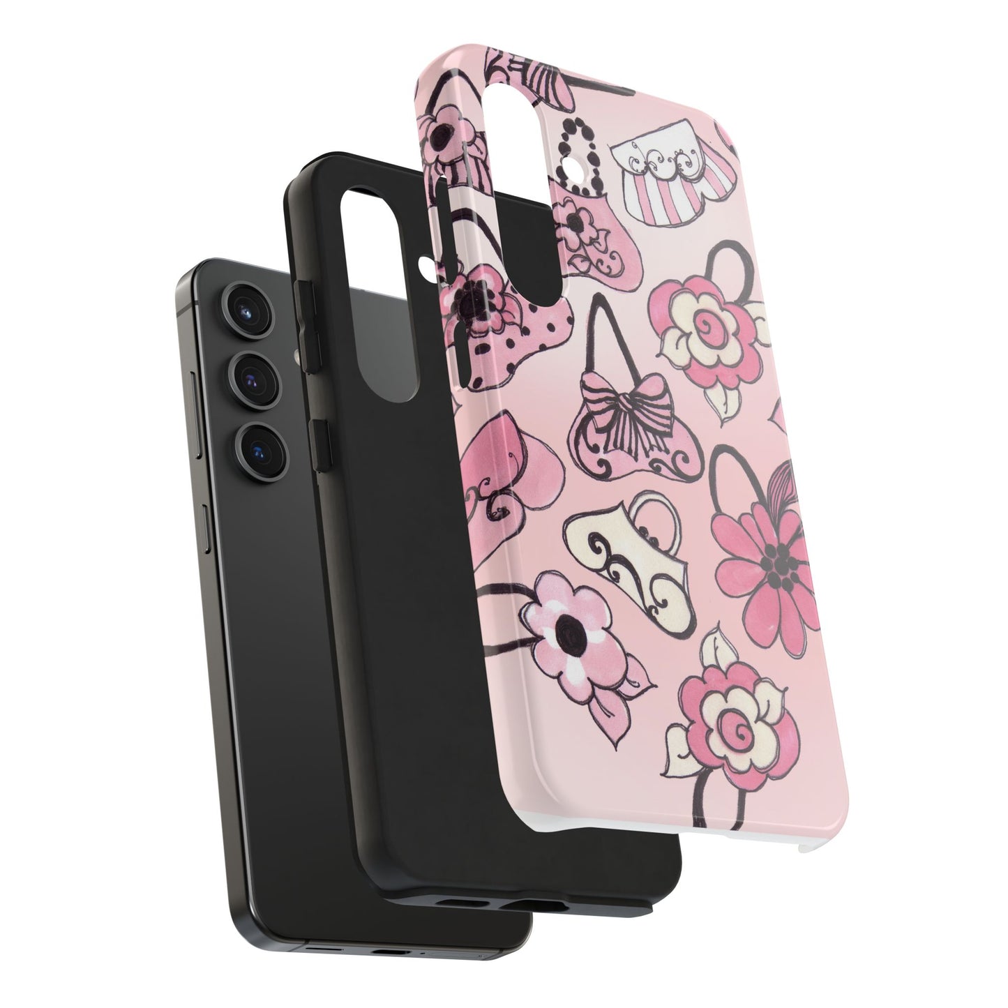 Cat Bags Pink Phone Case