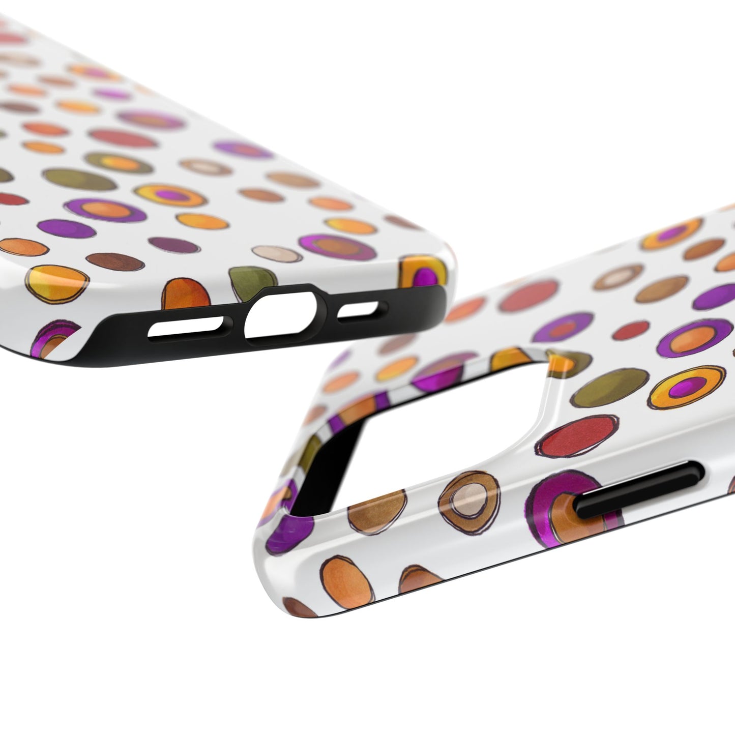 Sesame Dot White Phone Case