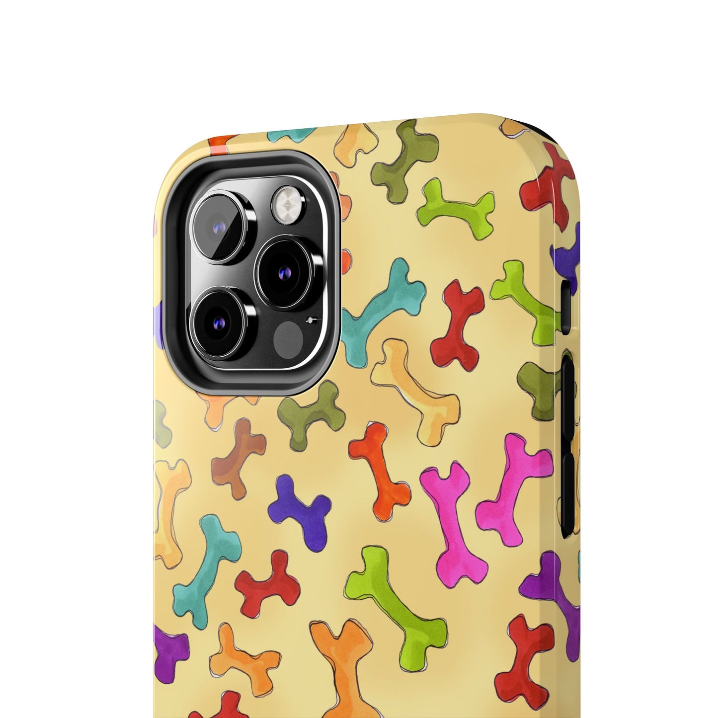 Happy Bones Yellow Phone Case