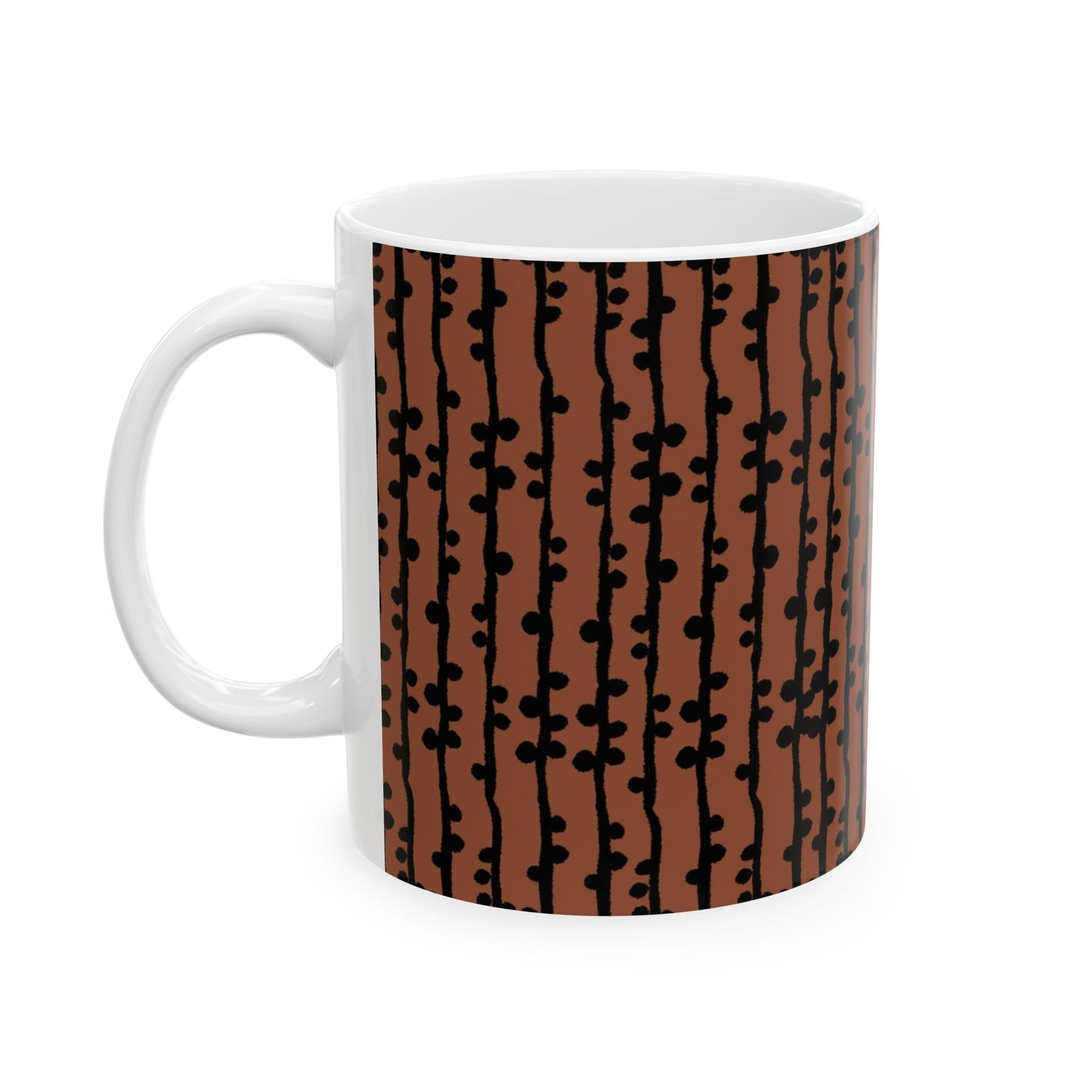 Loopy Stripe Brown Cup