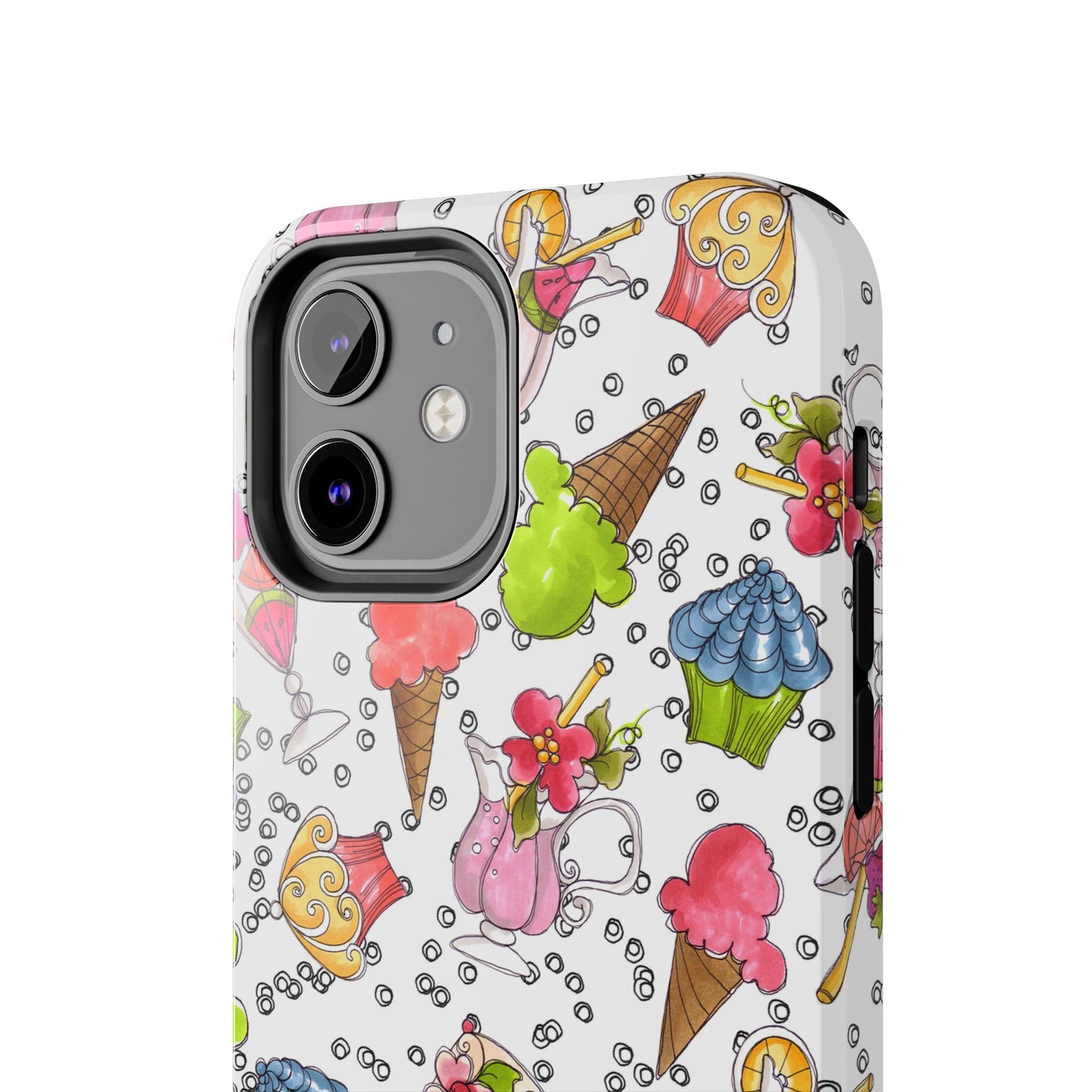 Resort Food White Phone Case