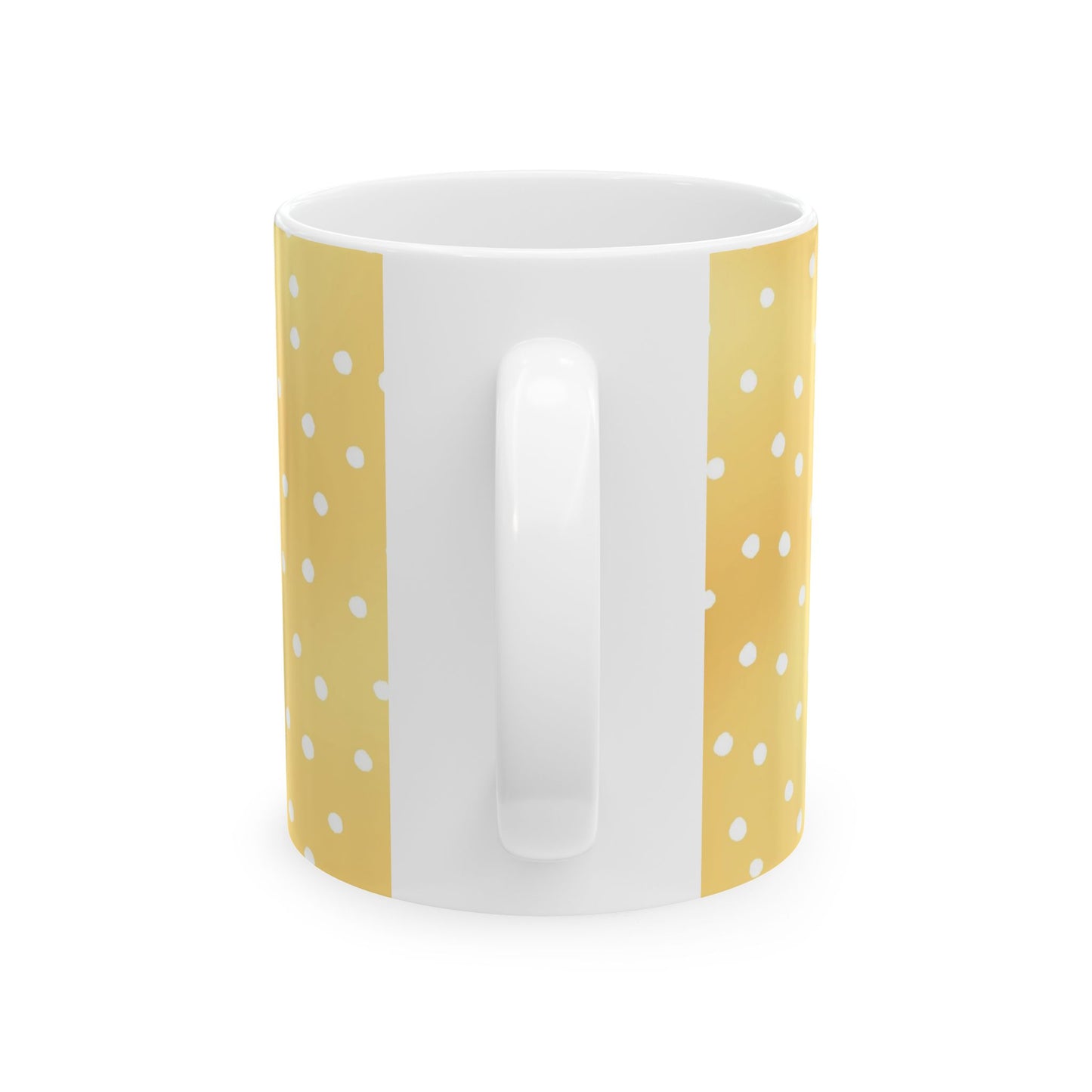 Dinky Dots Sunshine / White Cup
