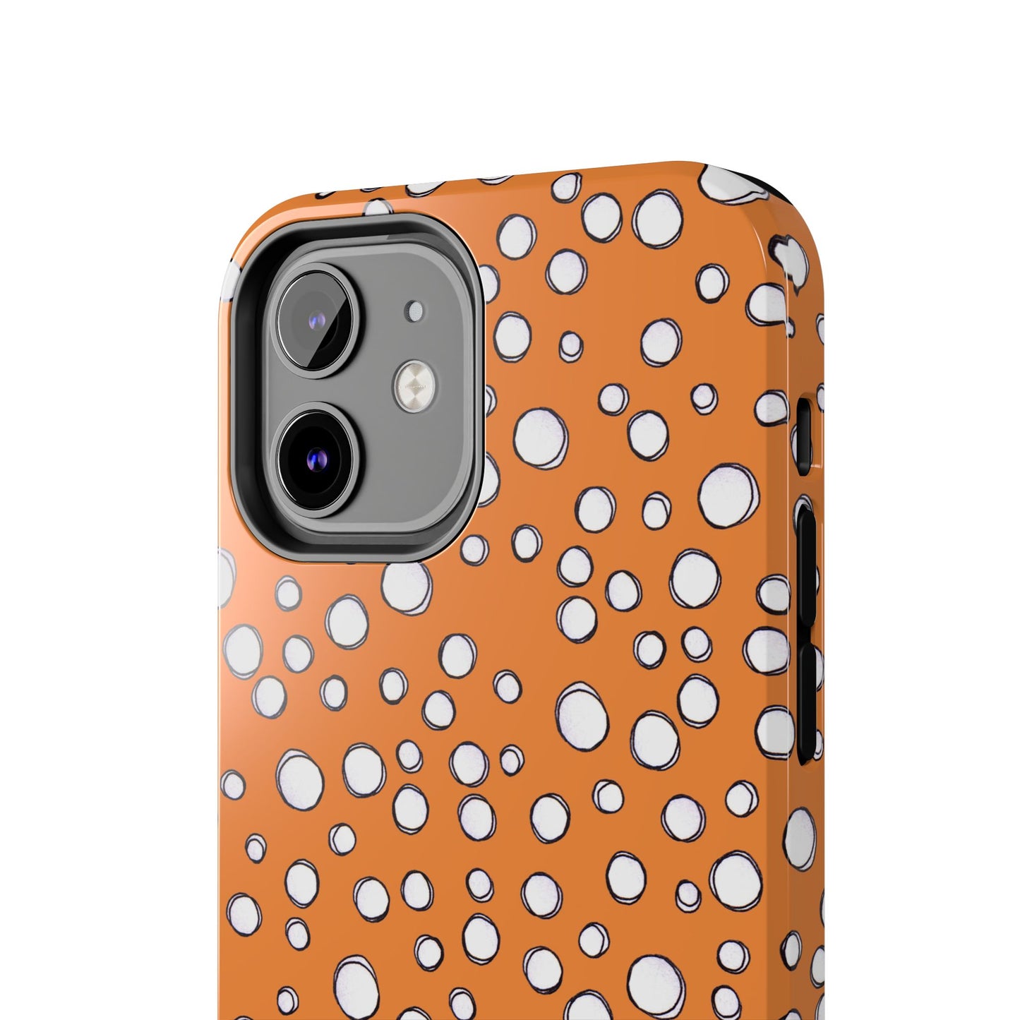 Pot Dots Orange Phone Case