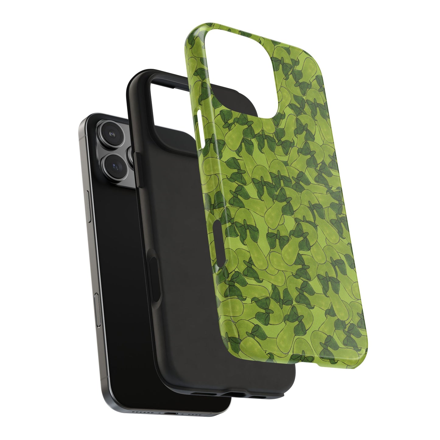 Green Flip Flops Phone Case