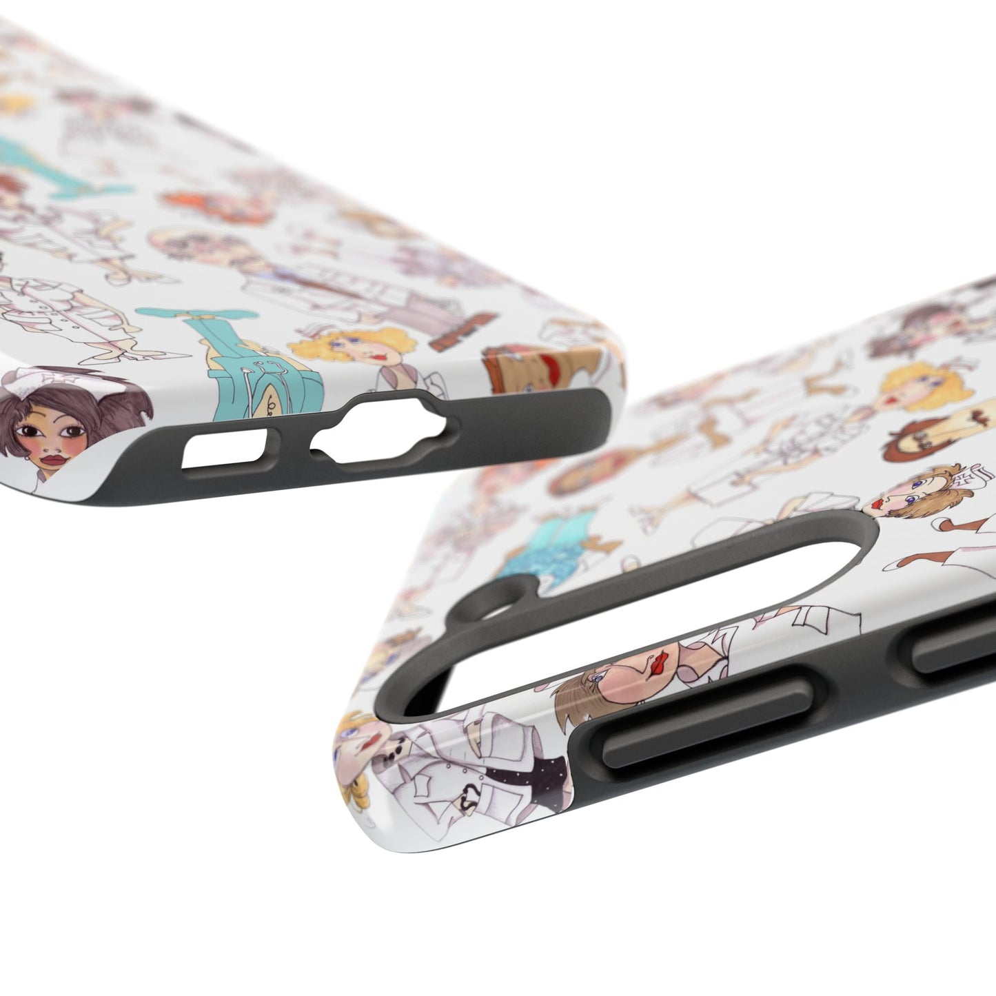 Happy Staff White Phone Case