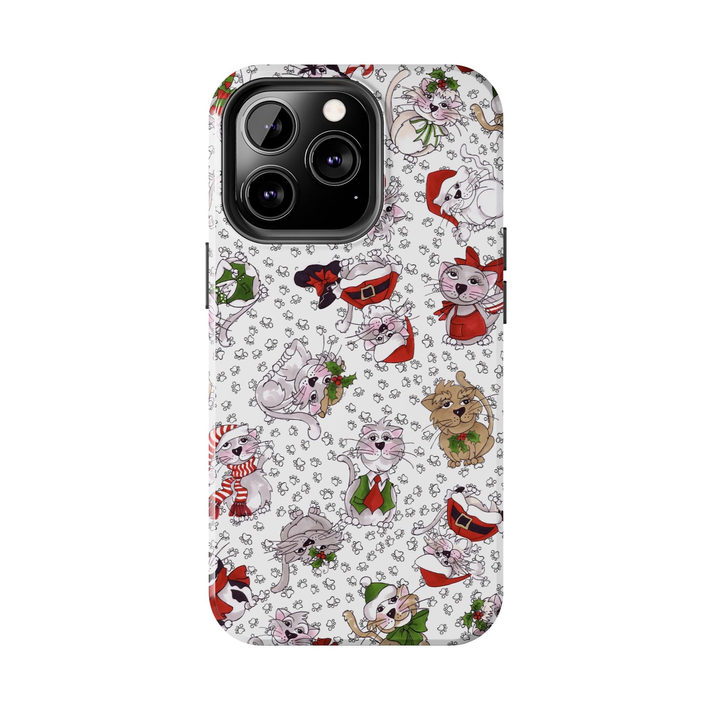 Kitty Blizzard White Phone Case