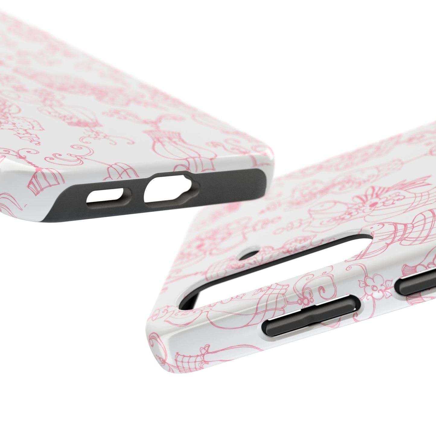 Mannequinique White / Pink Phone Case