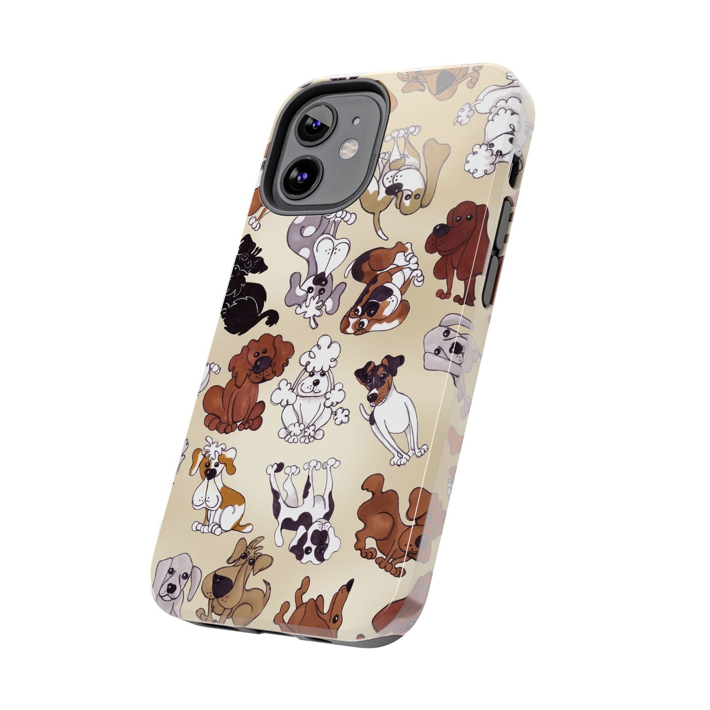 Tossed Doggies Bone Phone Case
