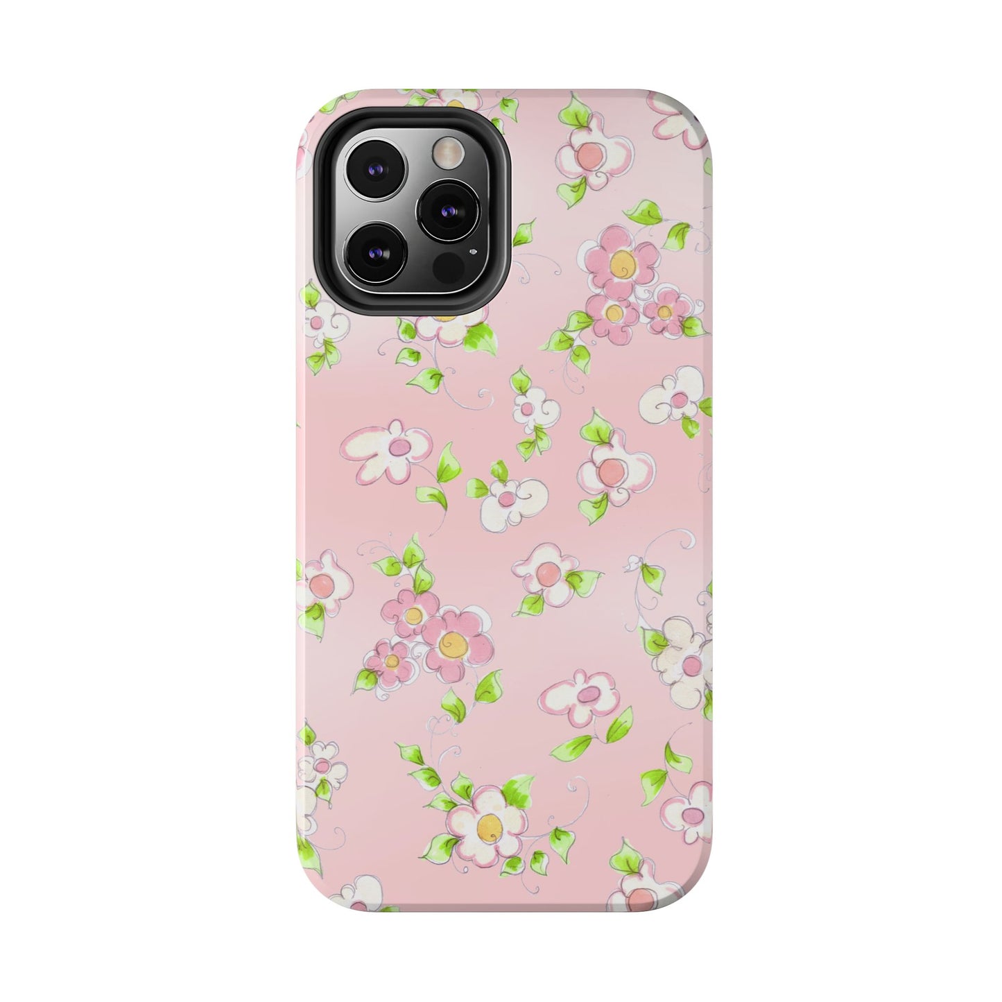 Precious Posies Pink Phone Case