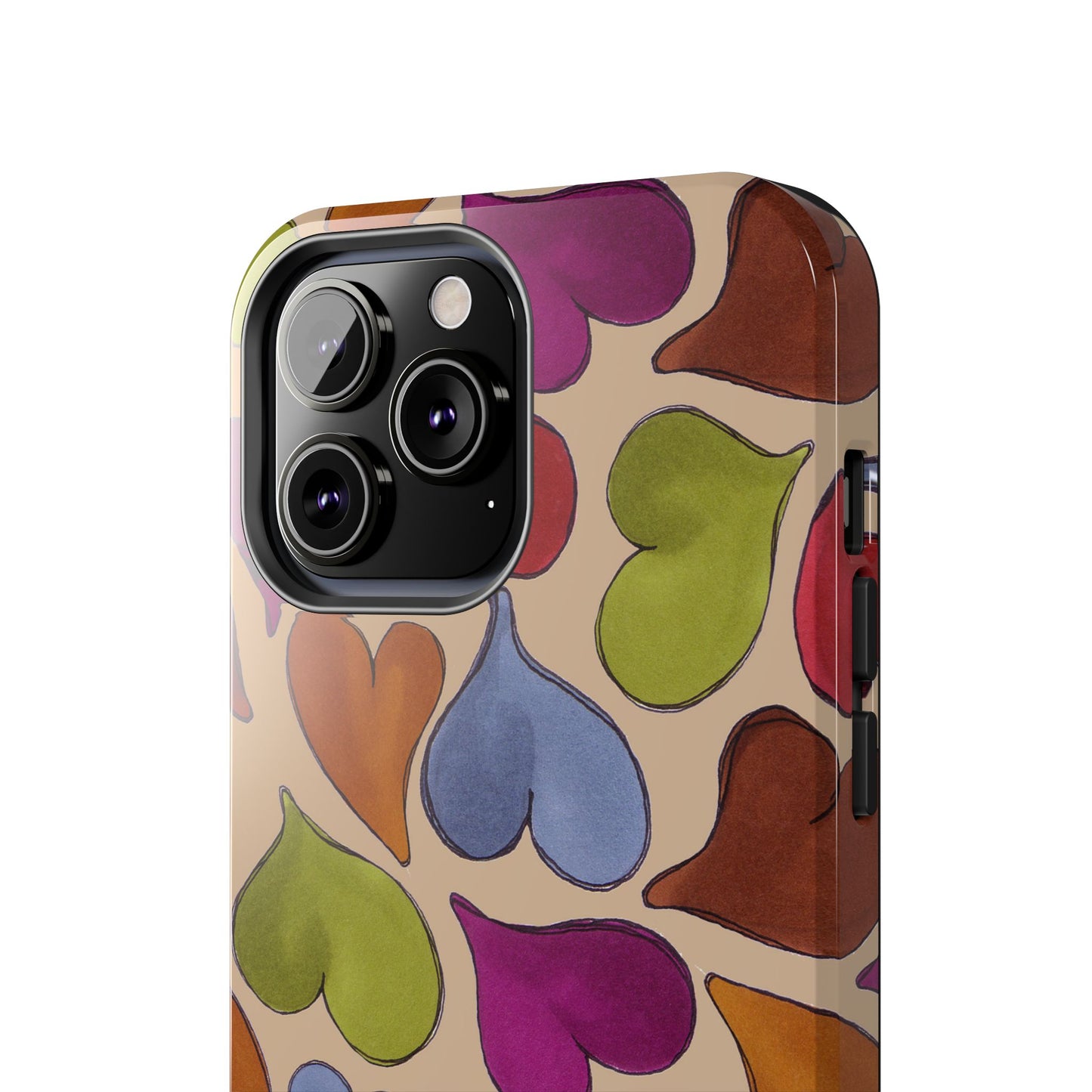 Big Hearted Khaki Phone Case