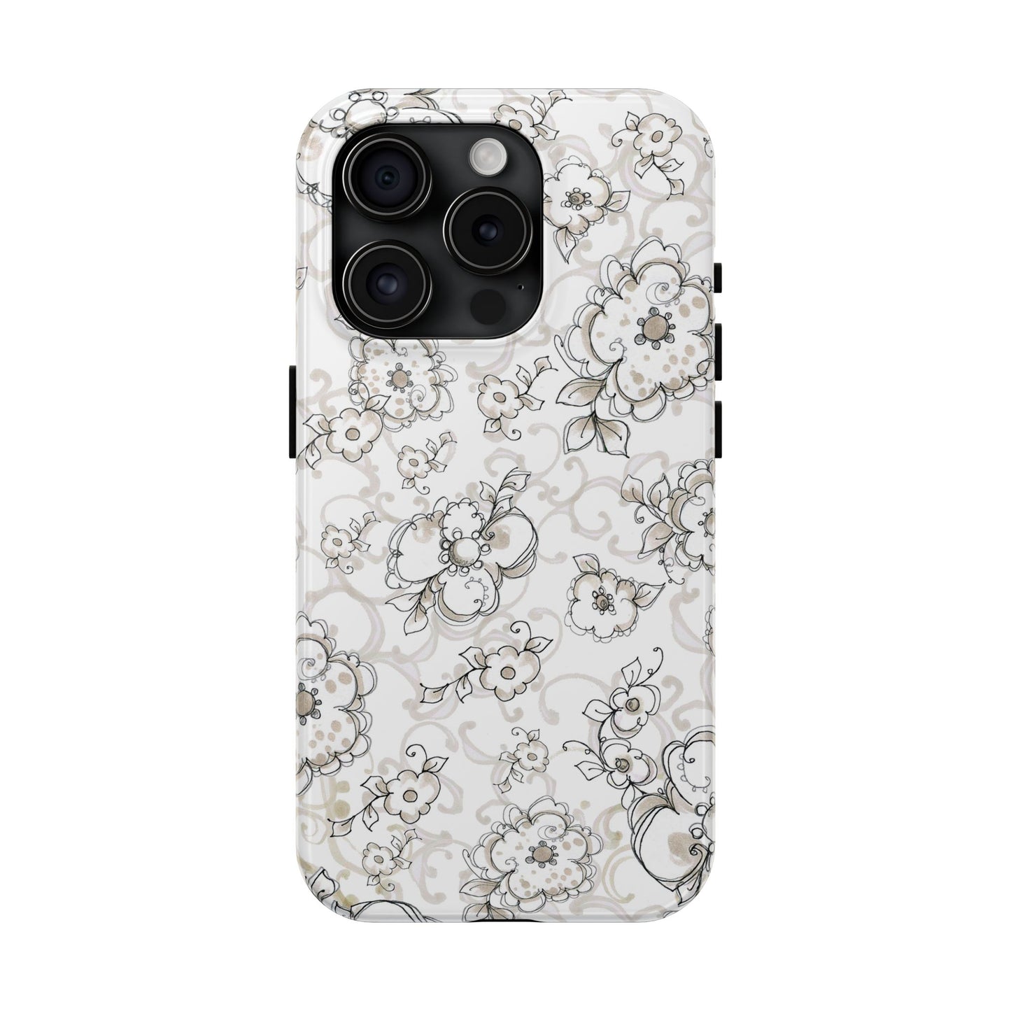 Angel Flowers Phone Case