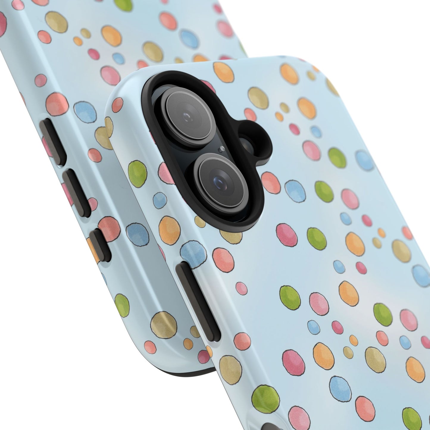 Clown Dots Blue Sky Phone Case