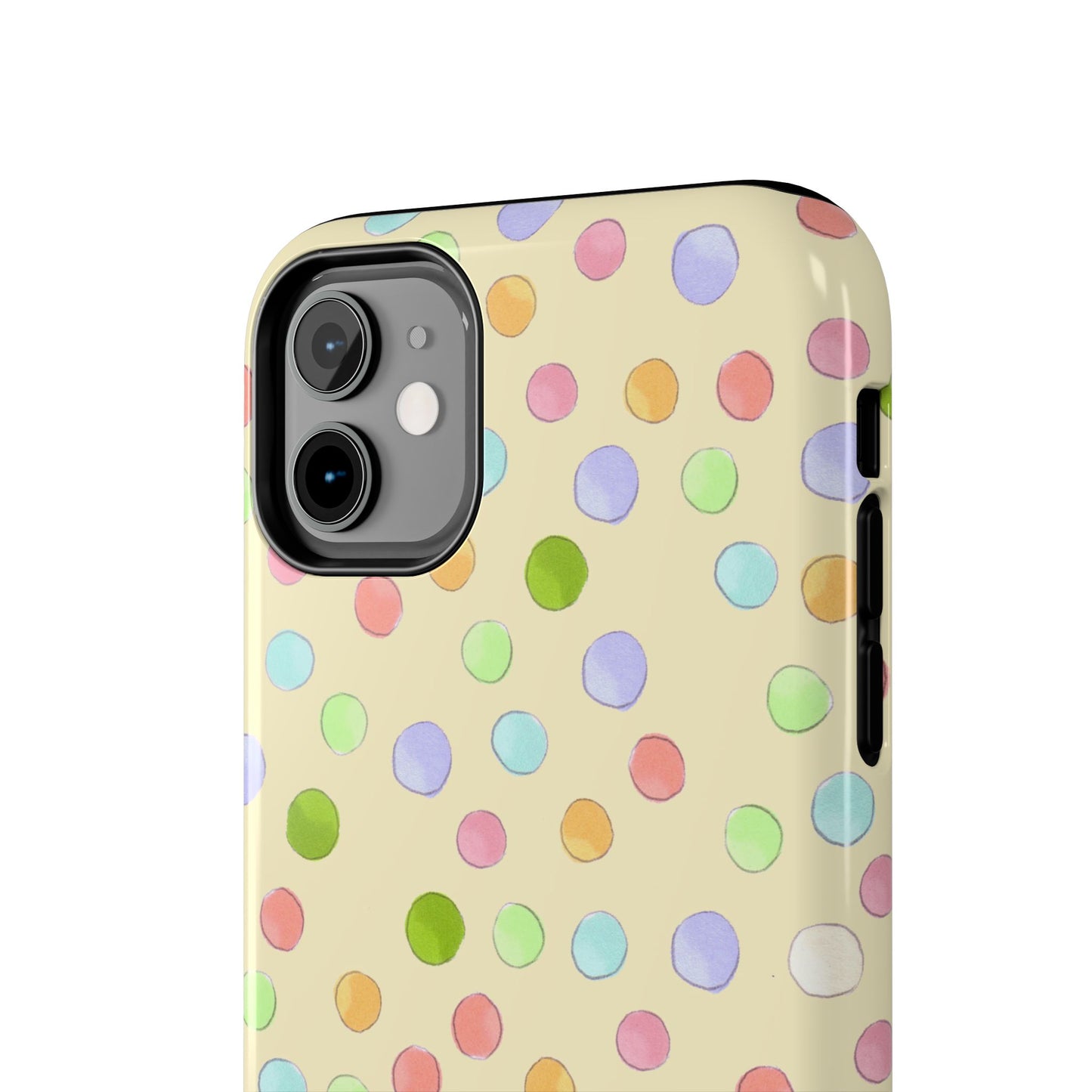 Happy Dots Yellow Phone Case