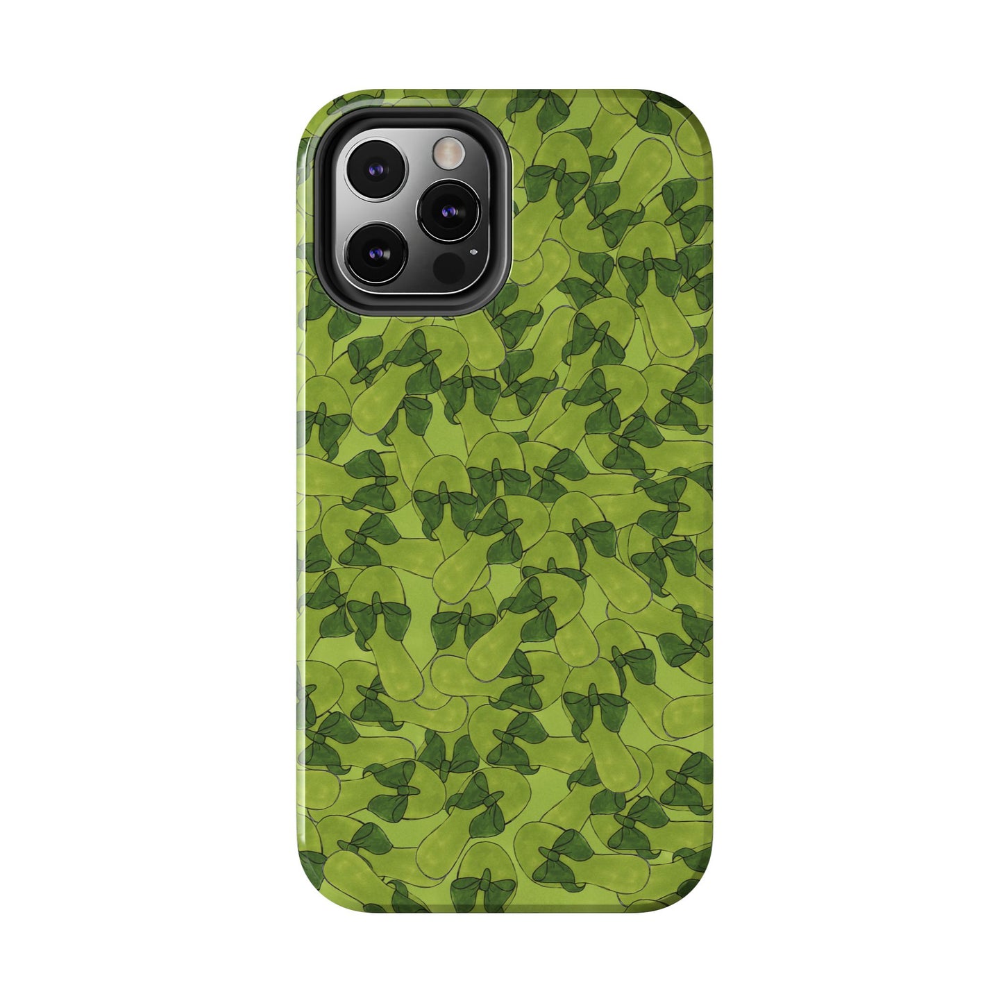 Green Flip Flops Phone Case